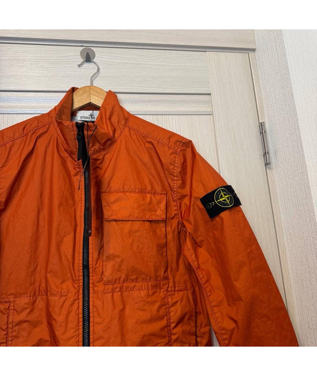 STONE ISLAND Оранжевая куртка, фото 2
