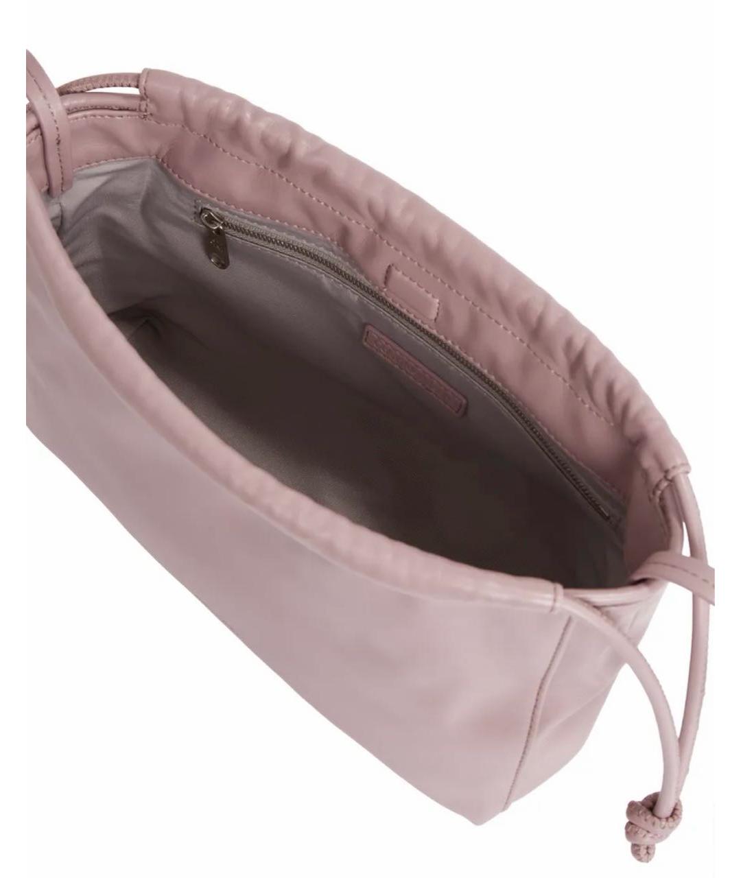 CALVIN KLEIN Розовая сумка через плечо из искусственной кожи, фото 2