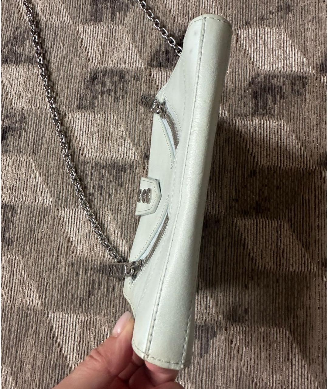 KENZO Голубая кожаная сумка через плечо, фото 8