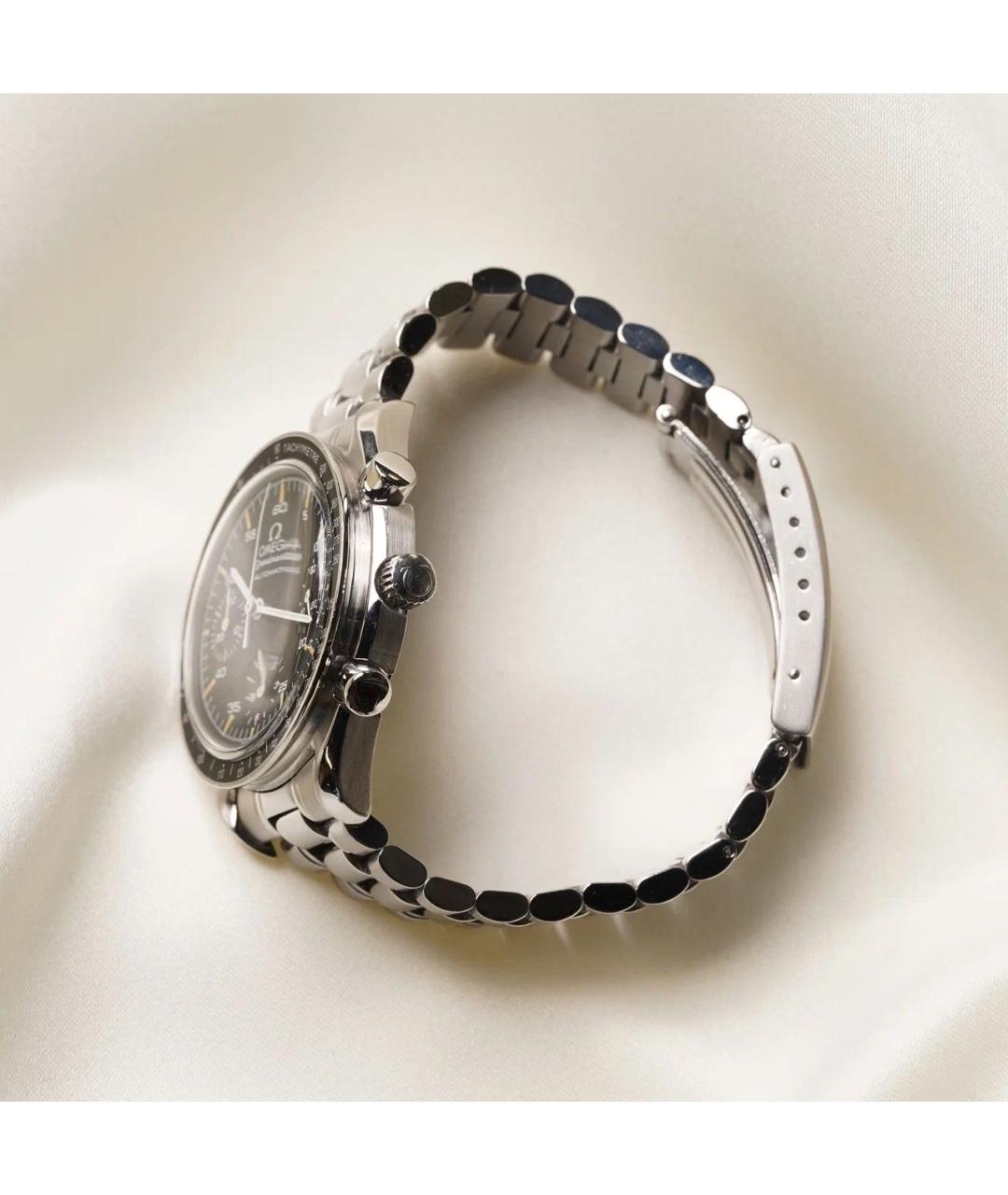 OMEGA Серебряные металлические часы, фото 5