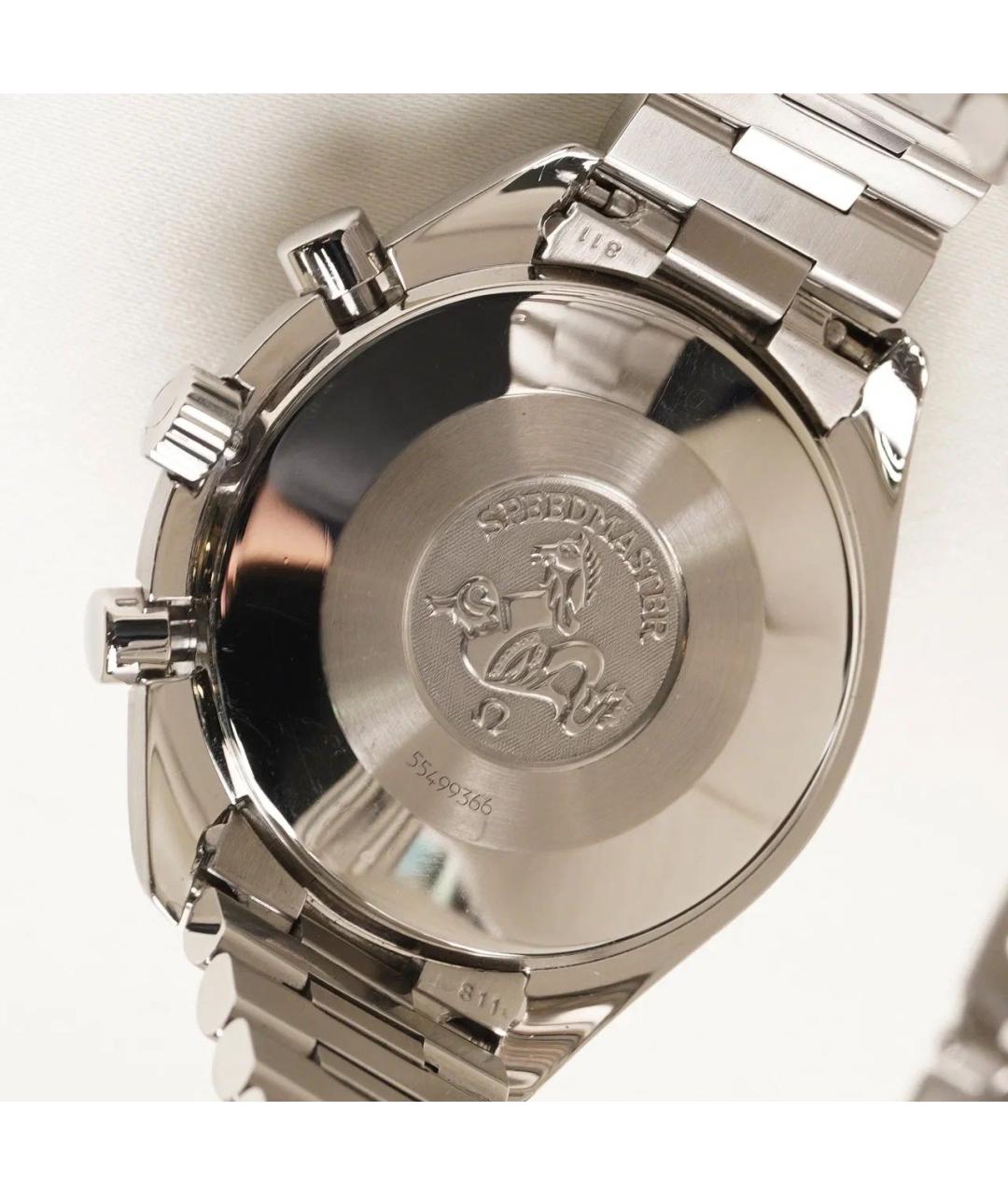 OMEGA Серебряные металлические часы, фото 7