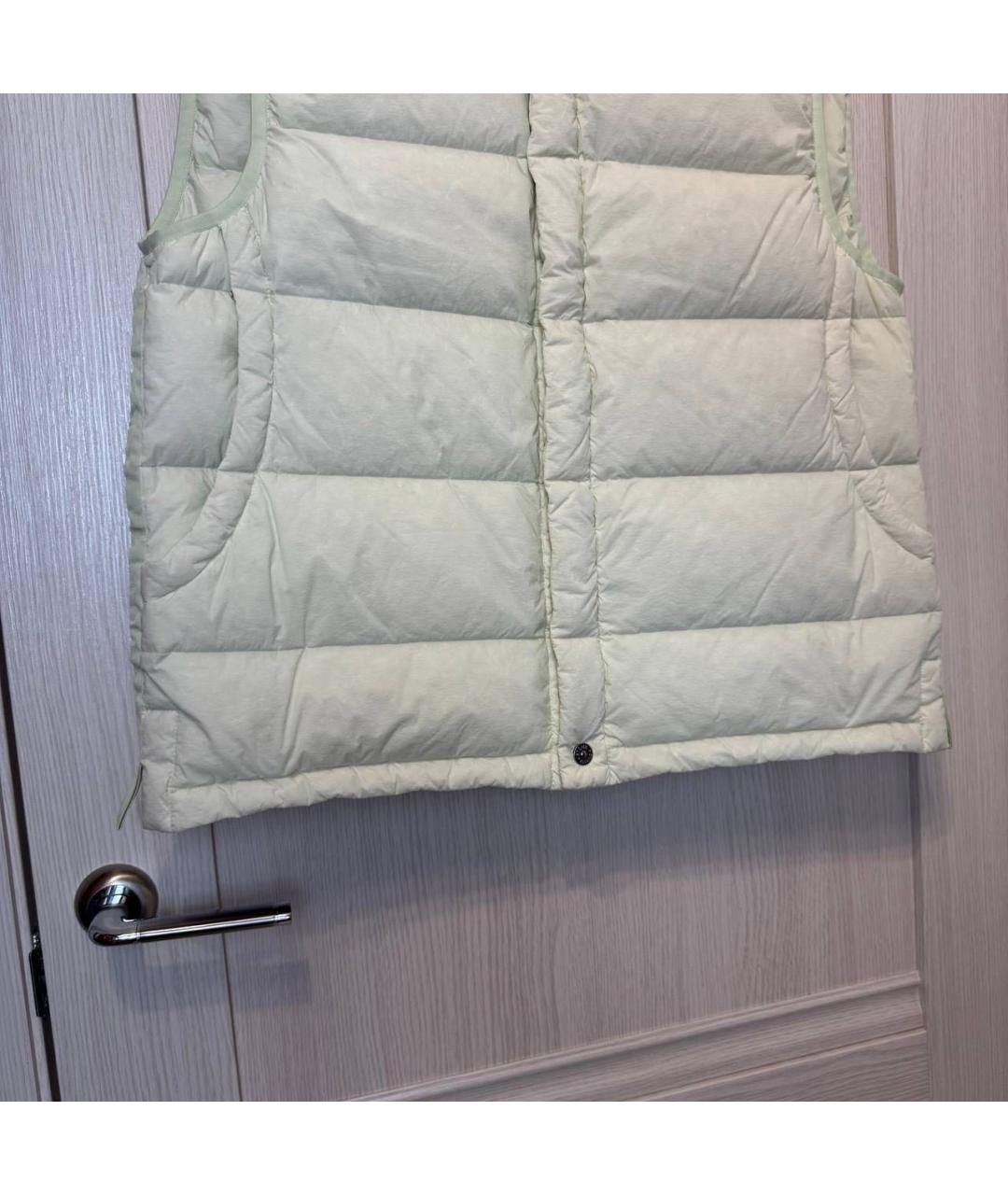 STONE ISLAND Белый жилет, фото 3