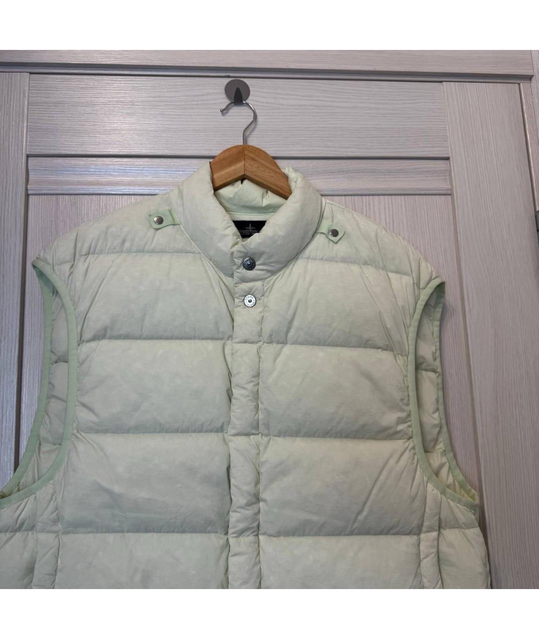STONE ISLAND Белый жилет, фото 2