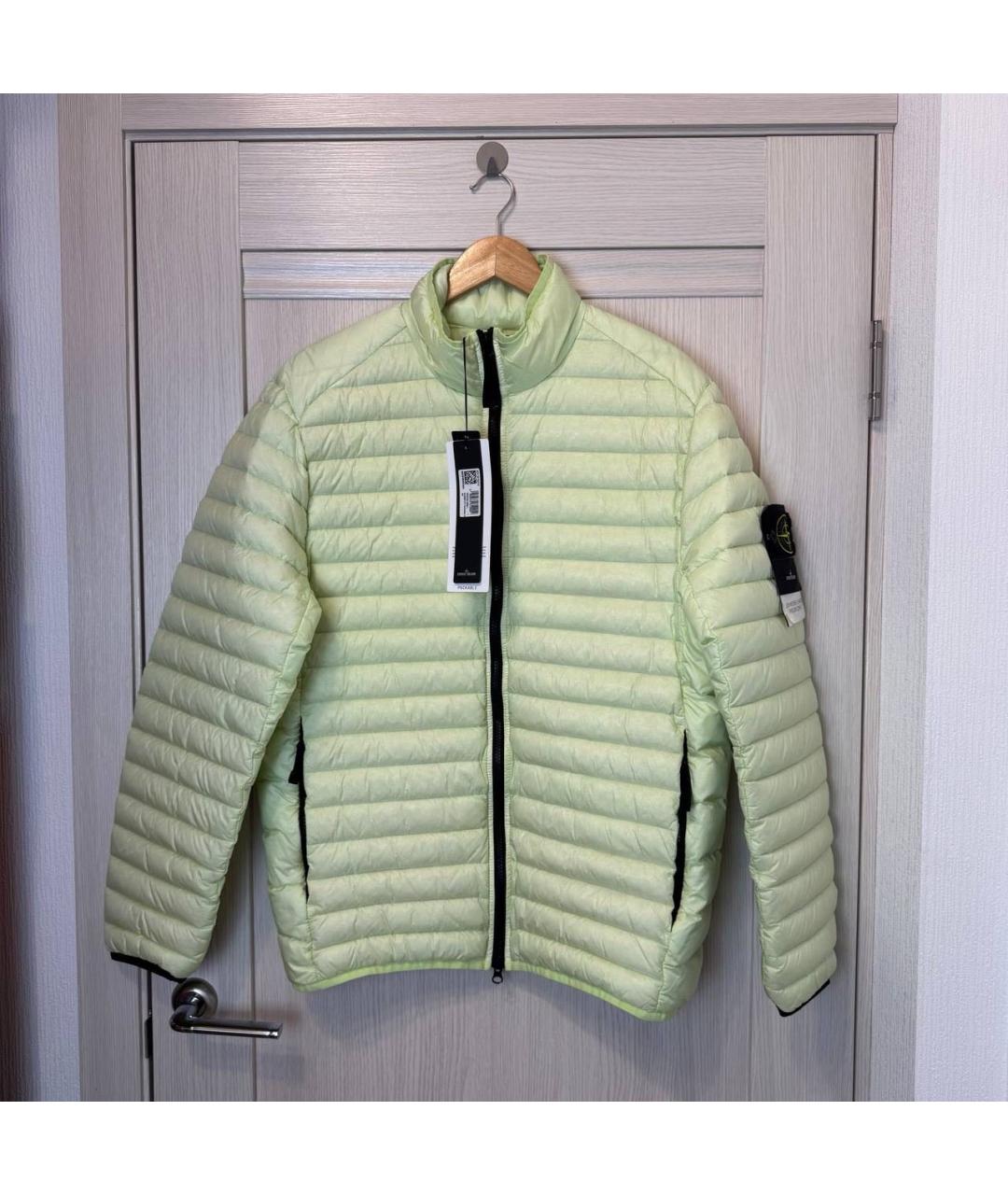 STONE ISLAND Салатовая куртка, фото 6