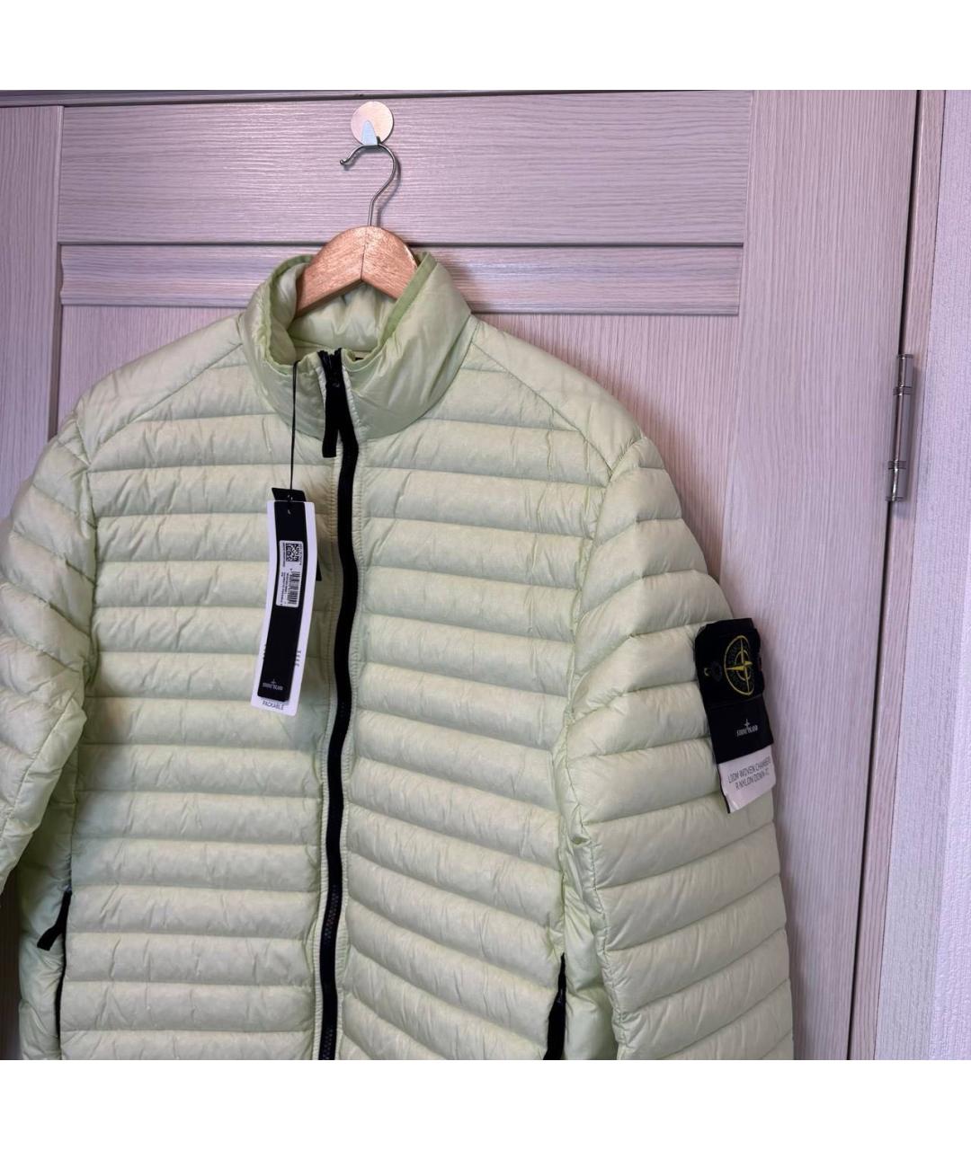 STONE ISLAND Салатовая куртка, фото 2