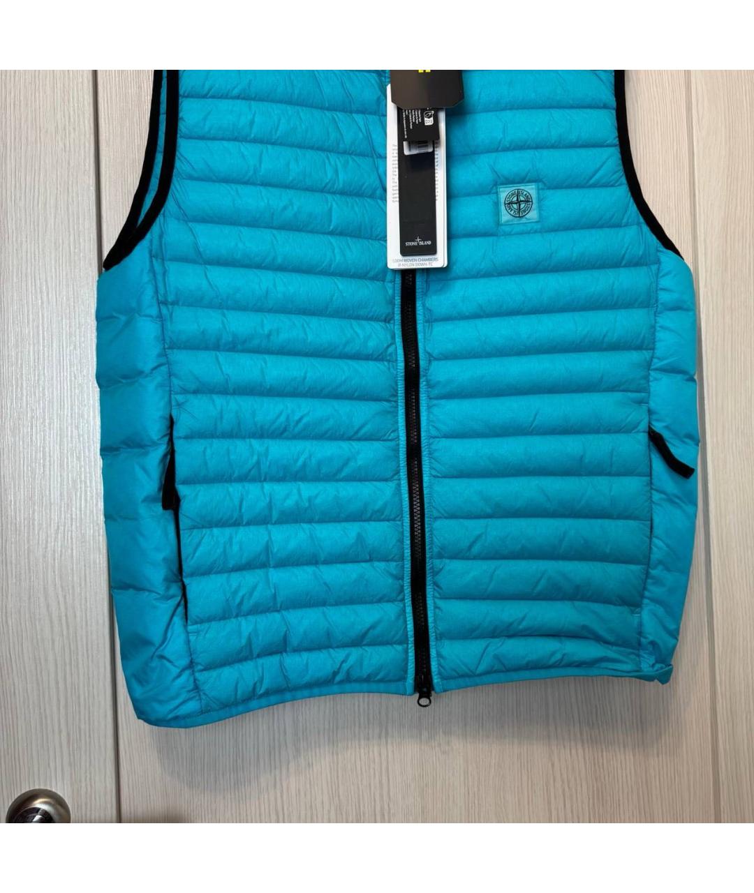 STONE ISLAND Синий жилет, фото 3
