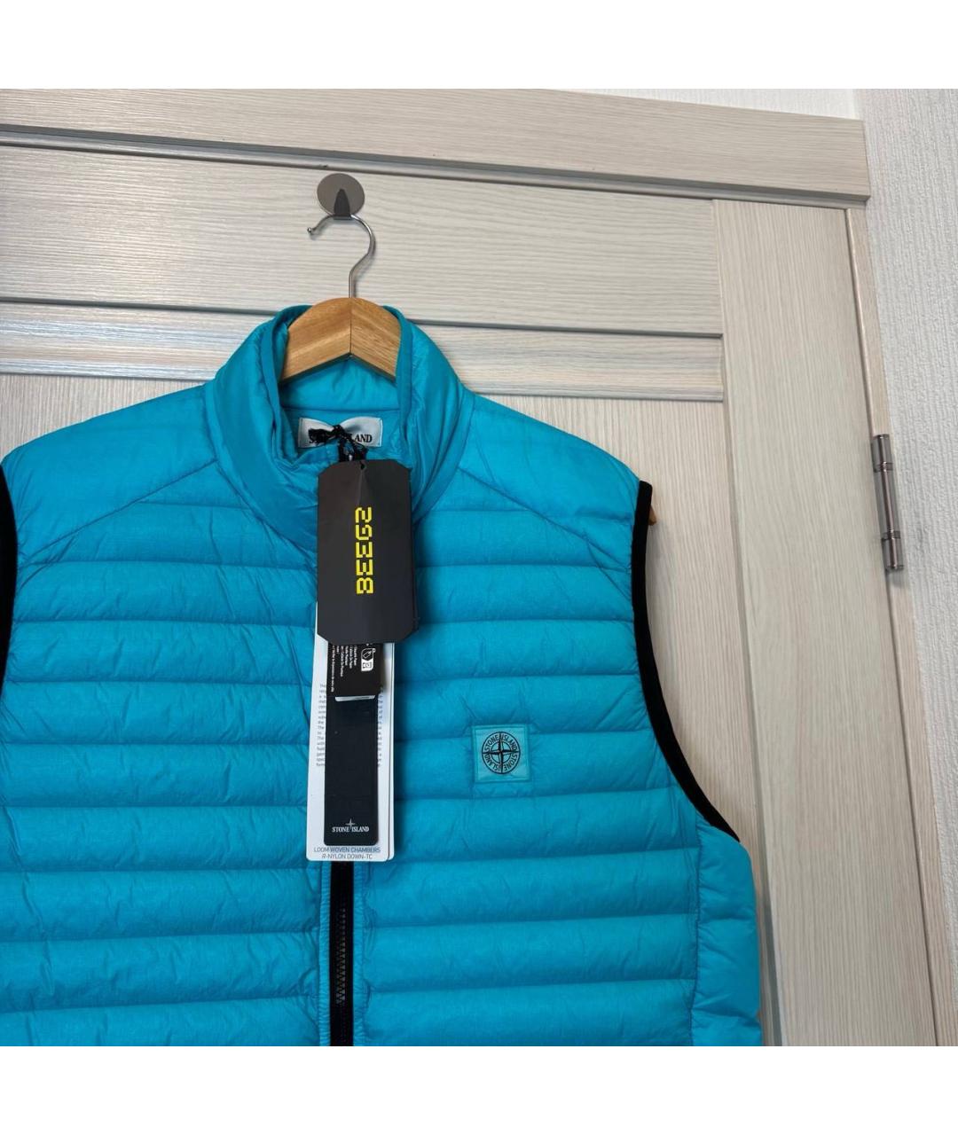 STONE ISLAND Синий жилет, фото 2