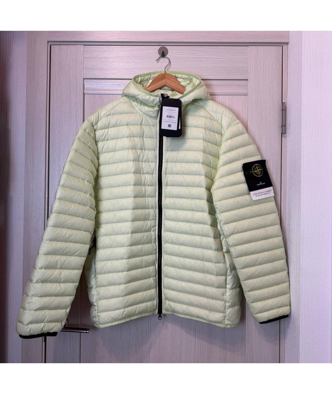 STONE ISLAND Салатовая куртка, фото 6