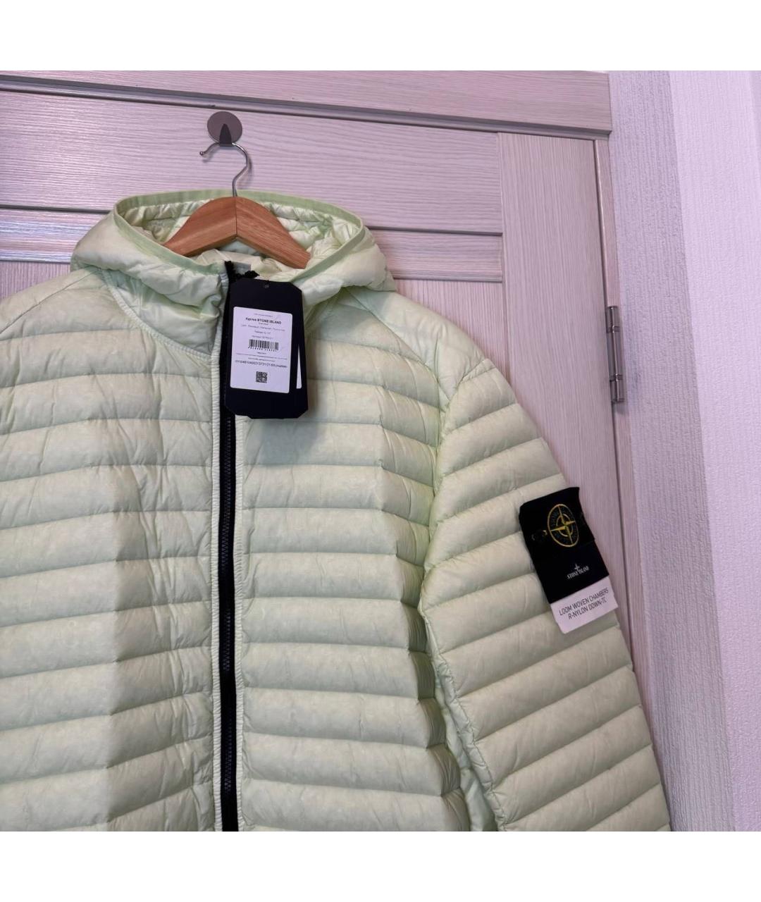 STONE ISLAND Салатовая куртка, фото 2