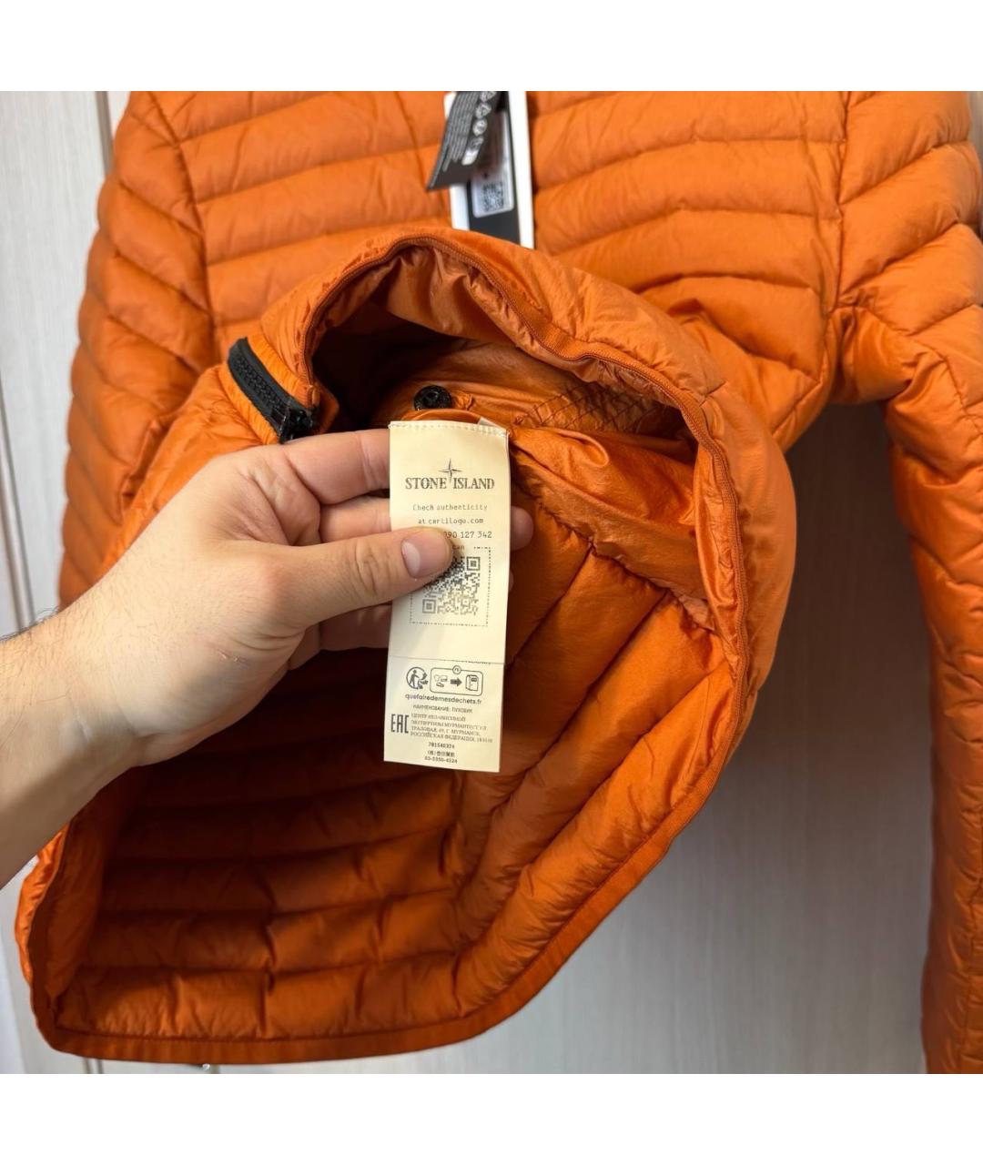 STONE ISLAND Коричневая куртка, фото 5