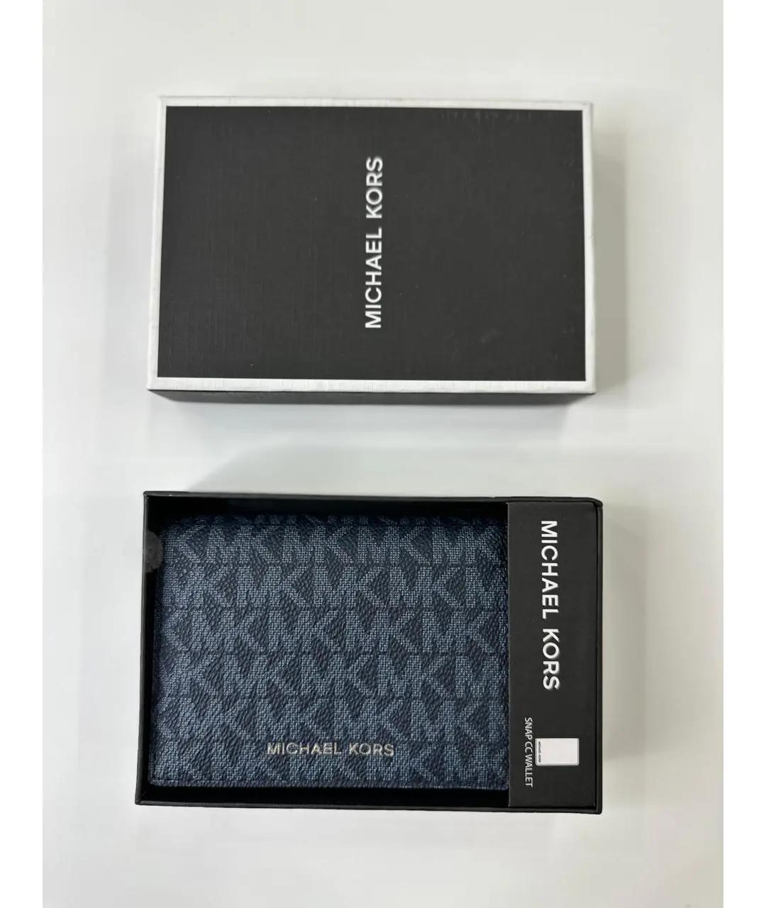 MICHAEL KORS Темно-синий кардхолдер, фото 5