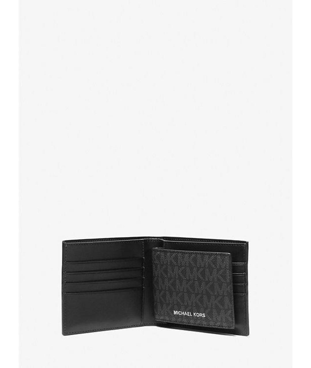 MICHAEL KORS Черный кошелек, фото 3