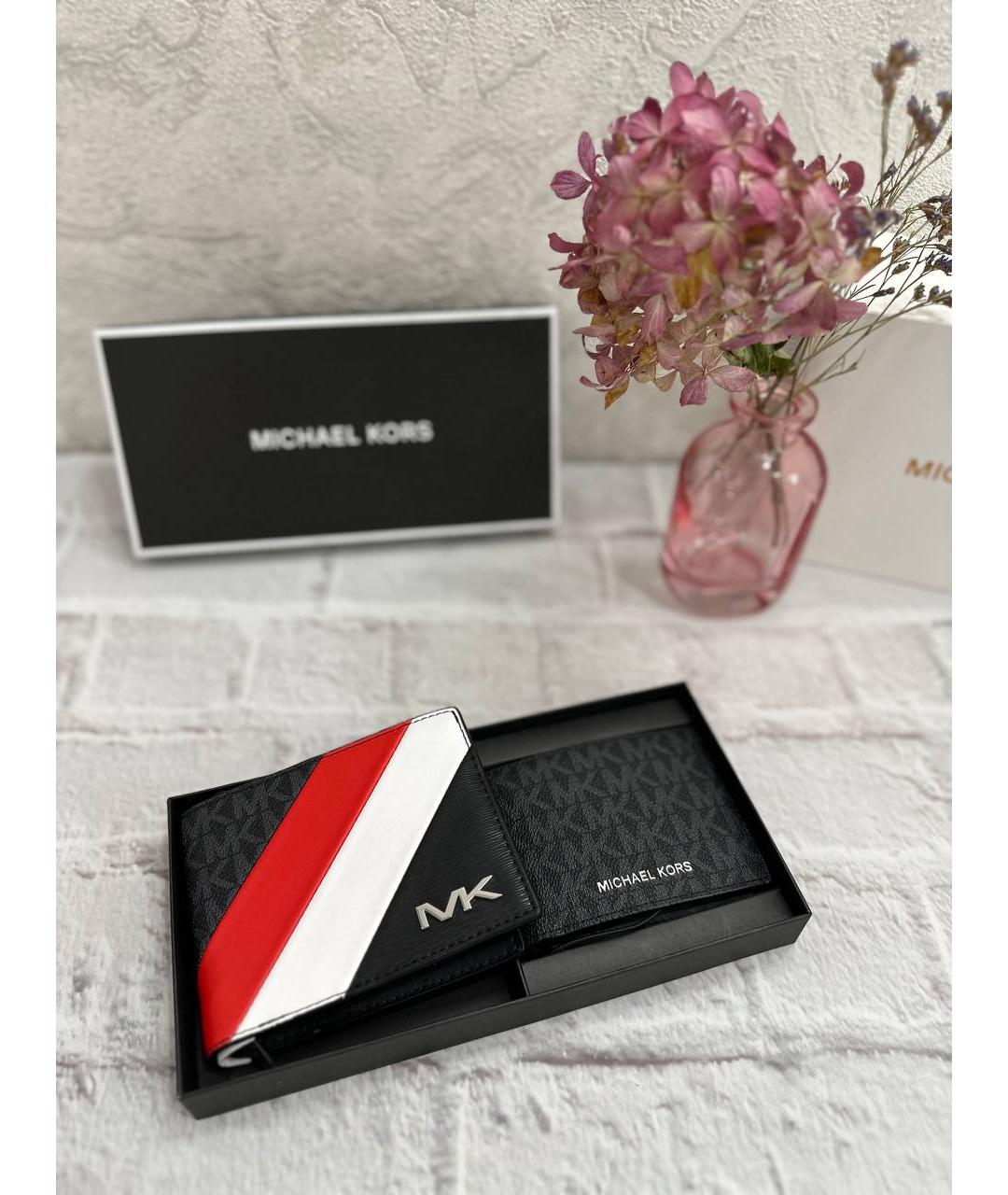 MICHAEL KORS Черный кошелек, фото 5