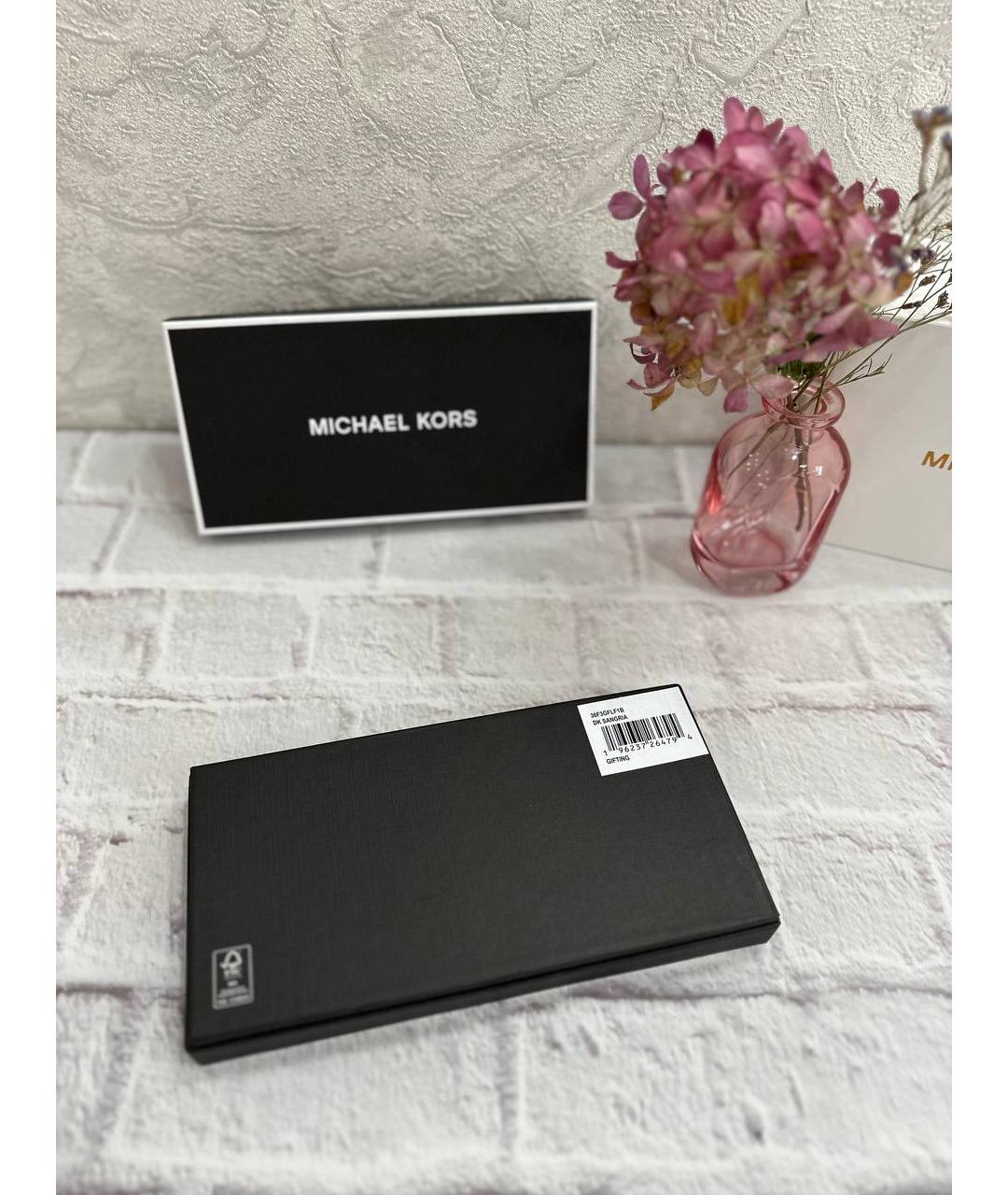 MICHAEL KORS Черный кошелек, фото 6