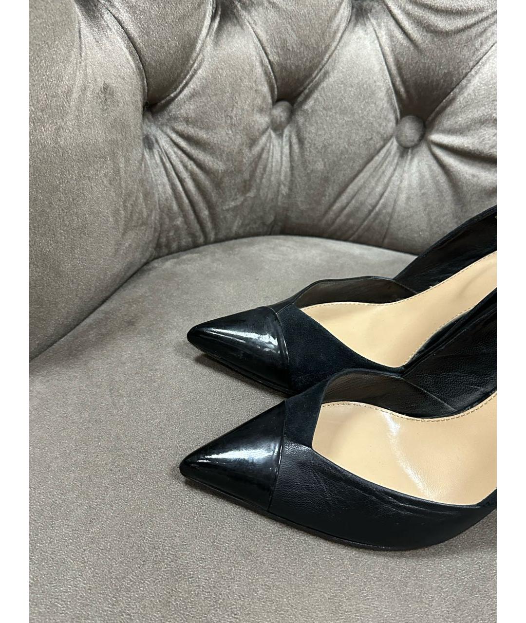 SERGIO ROSSI Черные туфли, фото 4