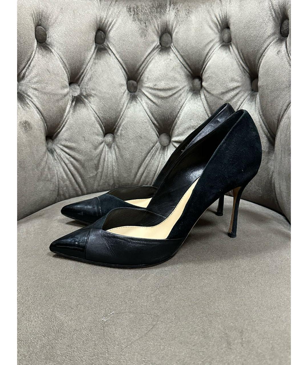 SERGIO ROSSI Черные туфли, фото 1