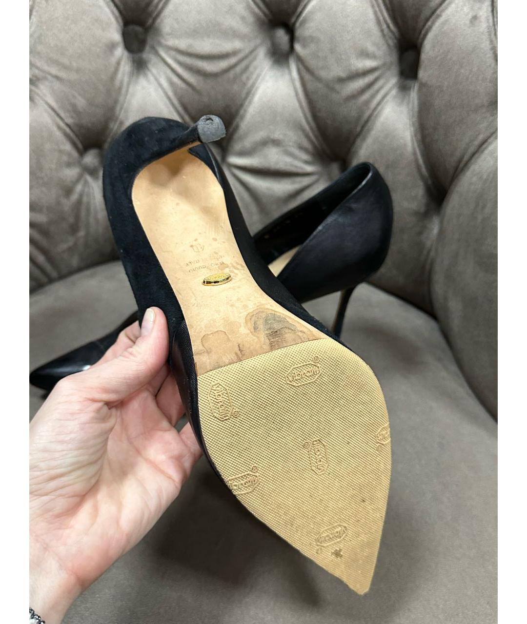 SERGIO ROSSI Черные туфли, фото 6
