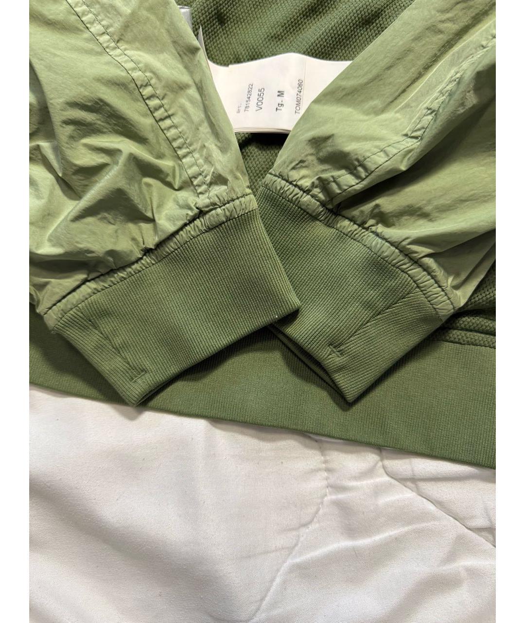 STONE ISLAND Хаки полиэстеровая куртка, фото 8