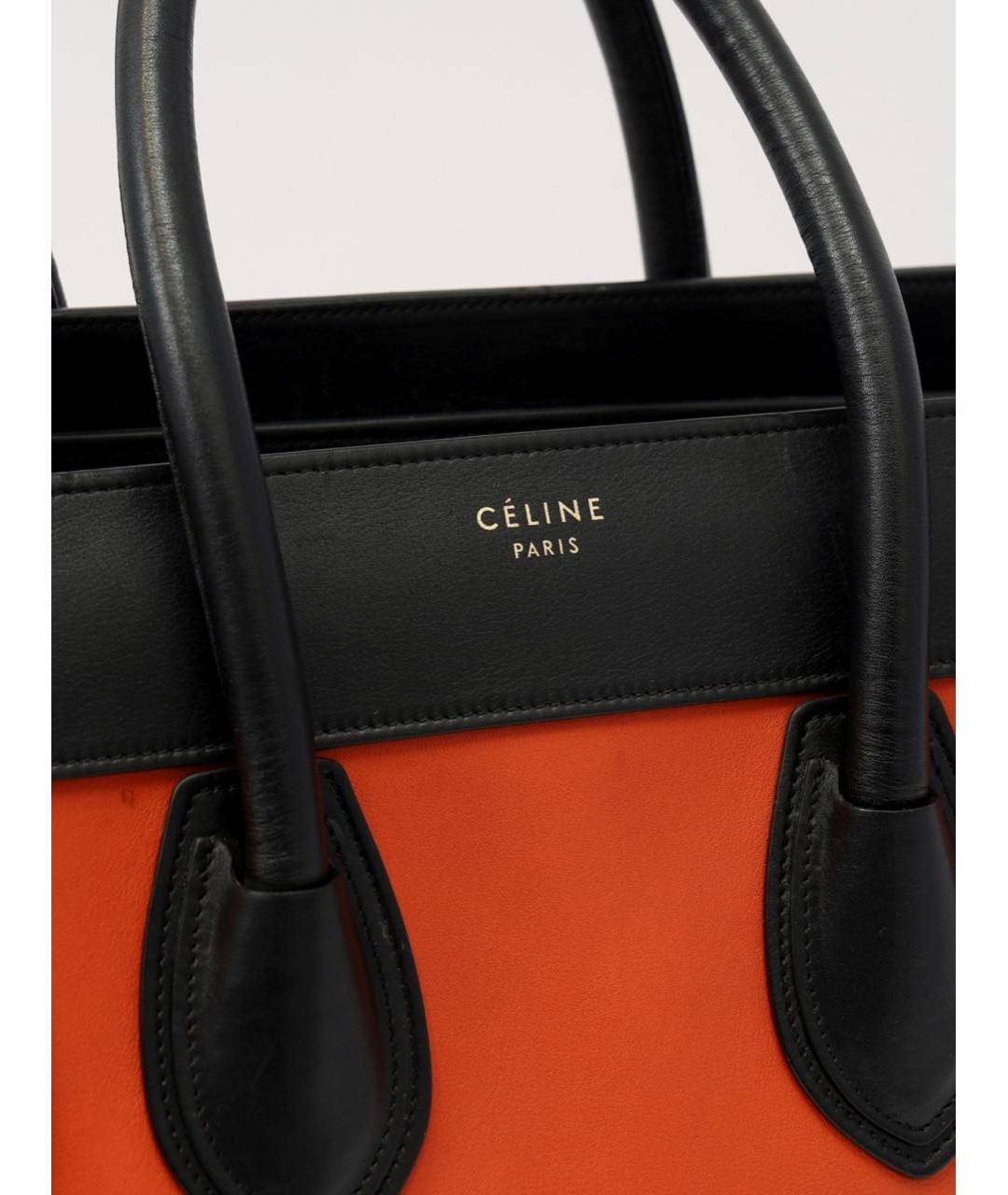 CELINE Мульти кожаная сумка тоут, фото 5