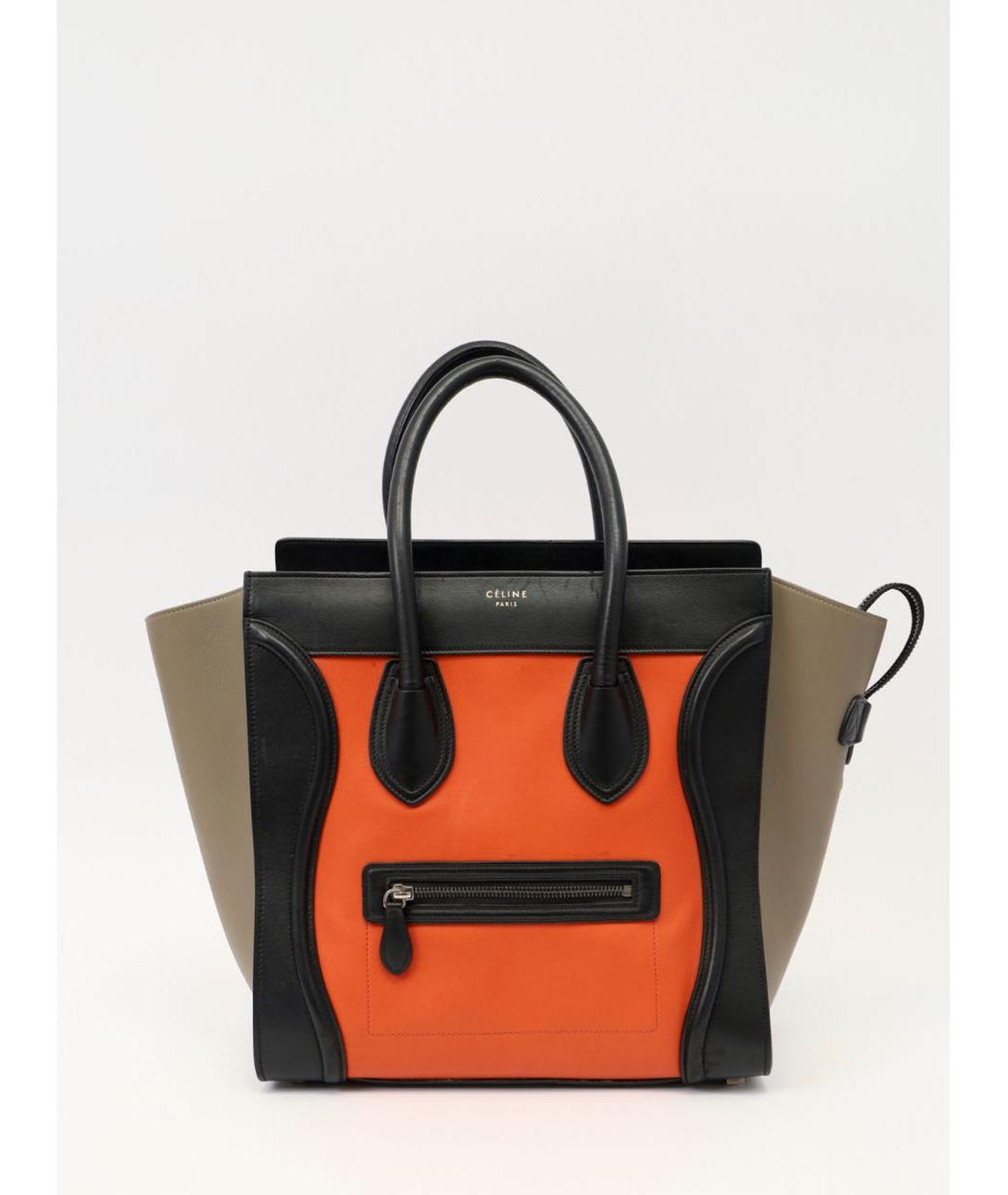 CELINE Мульти кожаная сумка тоут, фото 9