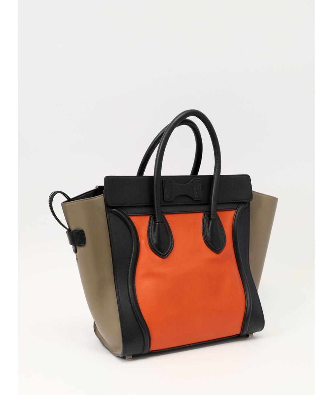 CELINE Мульти кожаная сумка тоут, фото 4