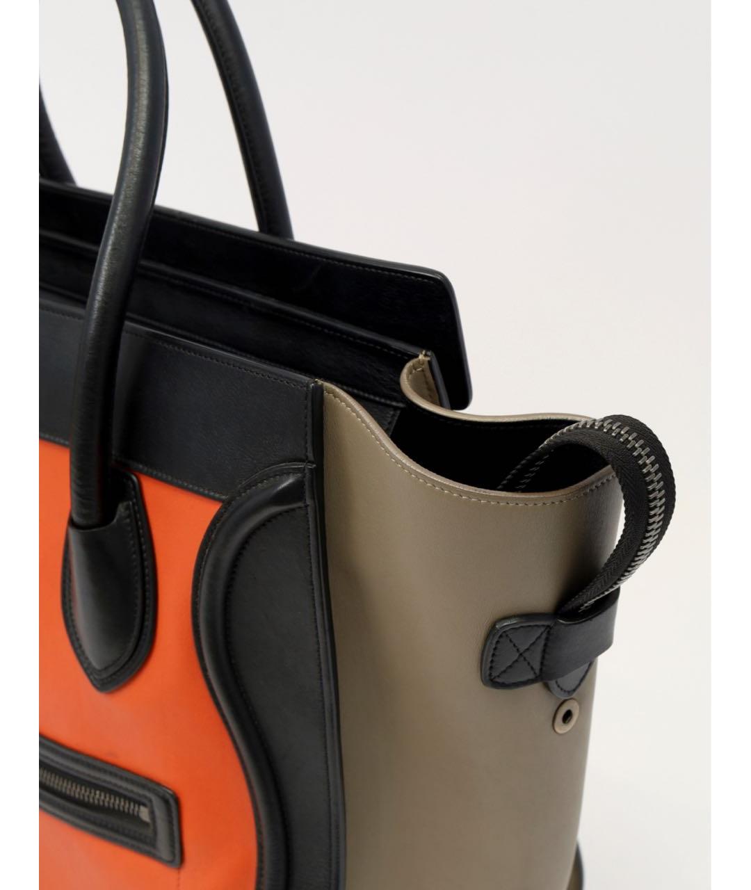 CELINE Мульти кожаная сумка тоут, фото 8