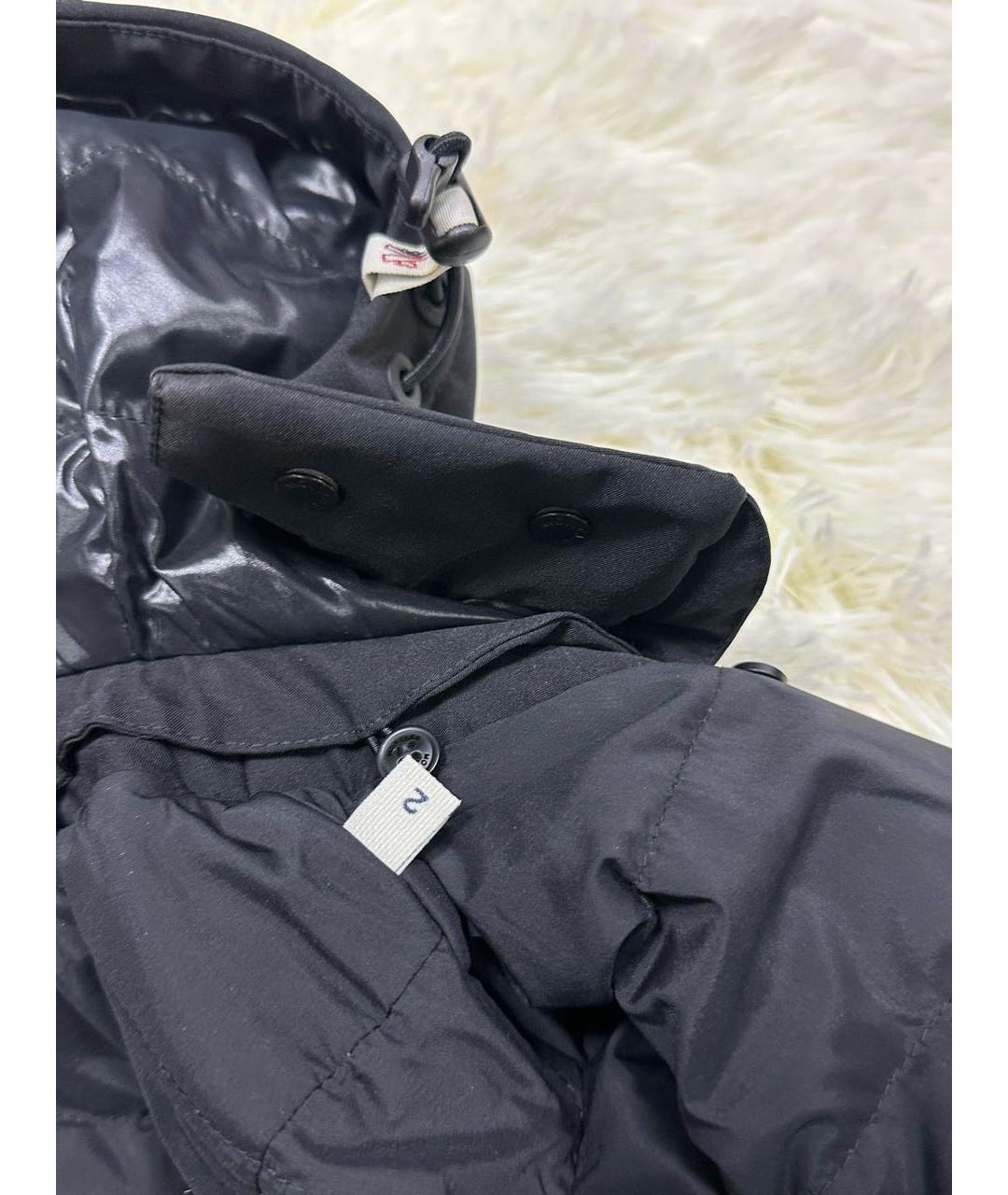 MONCLER Черная куртка, фото 6