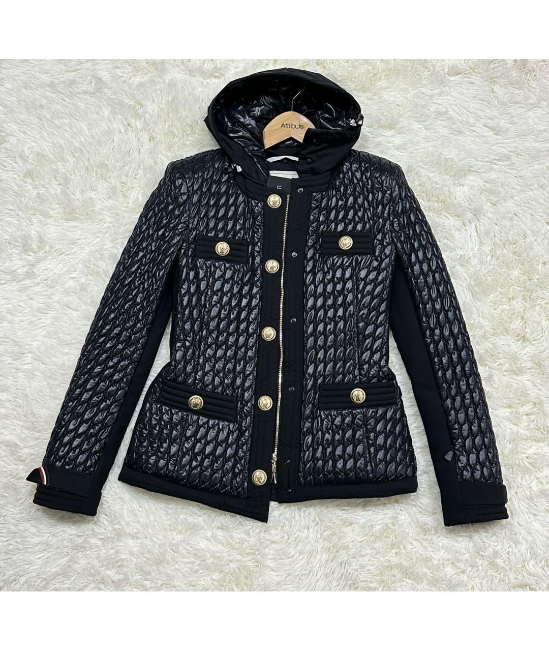 MONCLER Черная куртка, фото 9