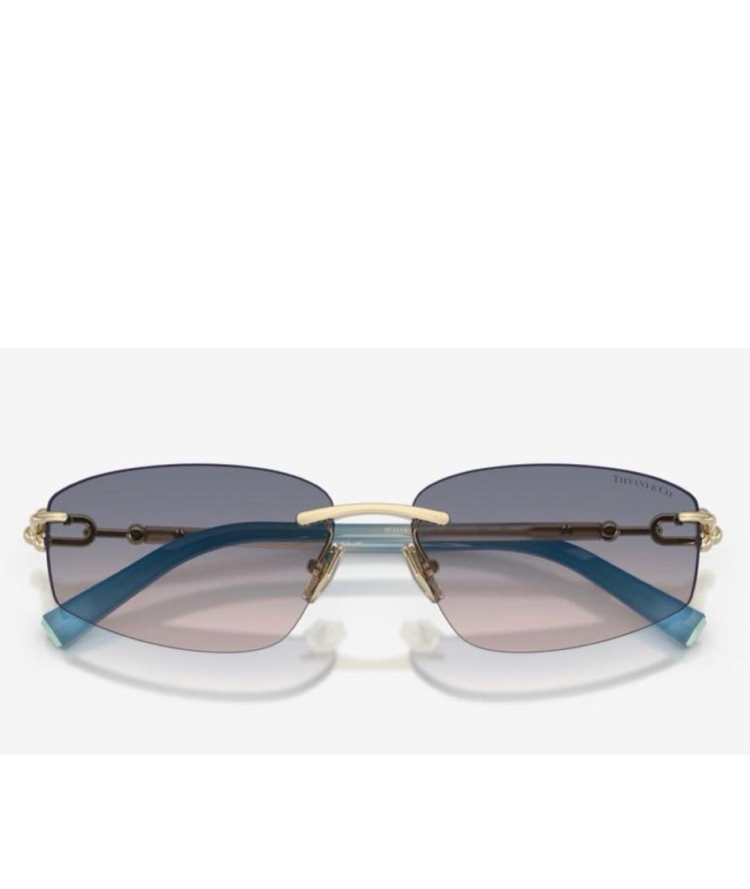 TIFFANY&CO Мульти металлические солнцезащитные очки, фото 4