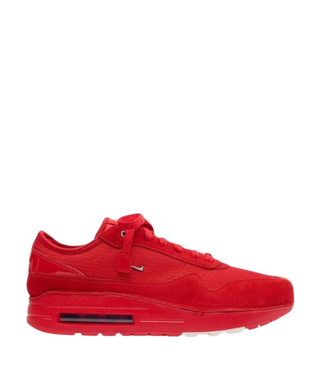 NIKE Красные текстильные кроссовки, фото 1