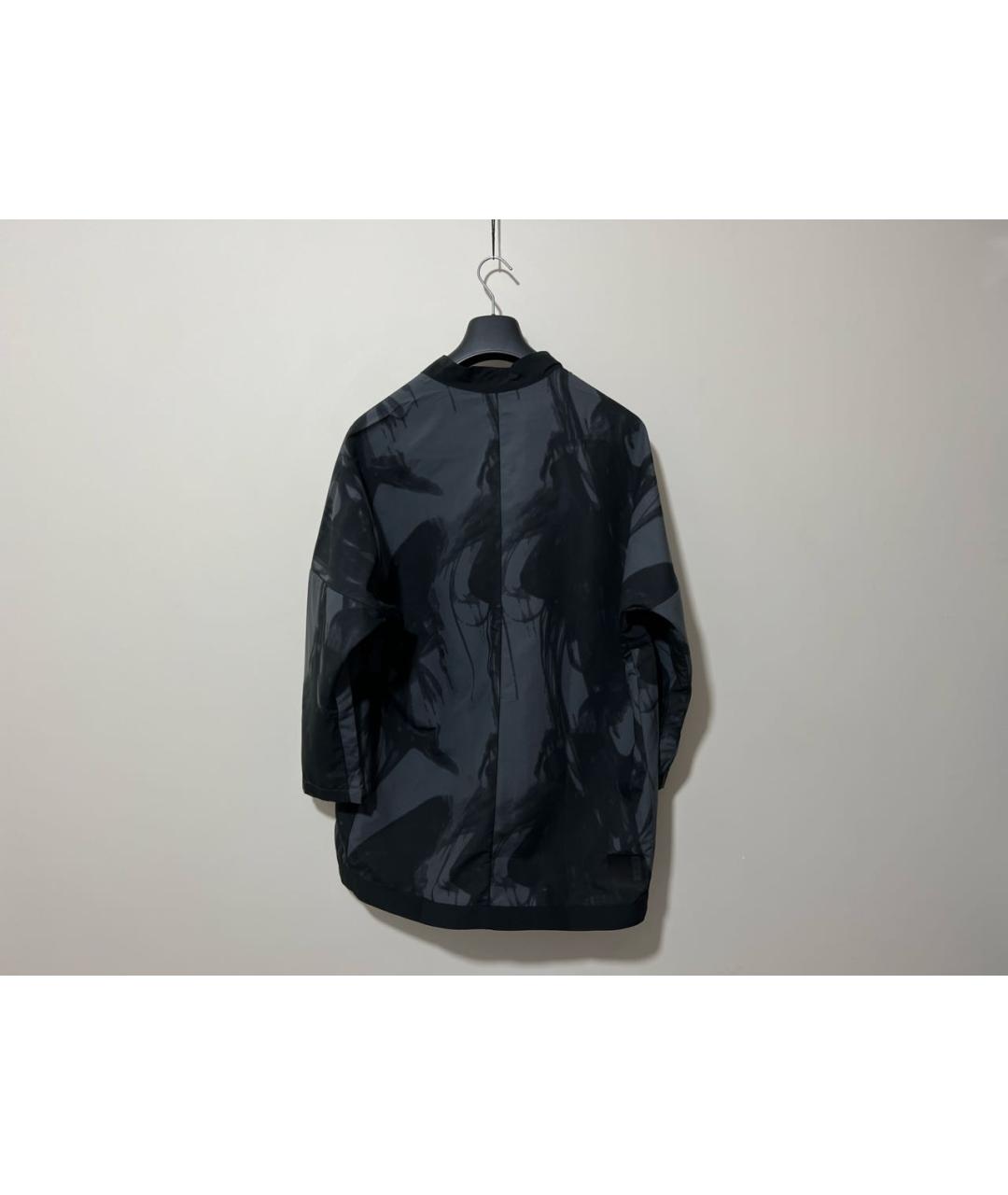 ADIDAS Черная полиэстеровая спортивная куртка, фото 2