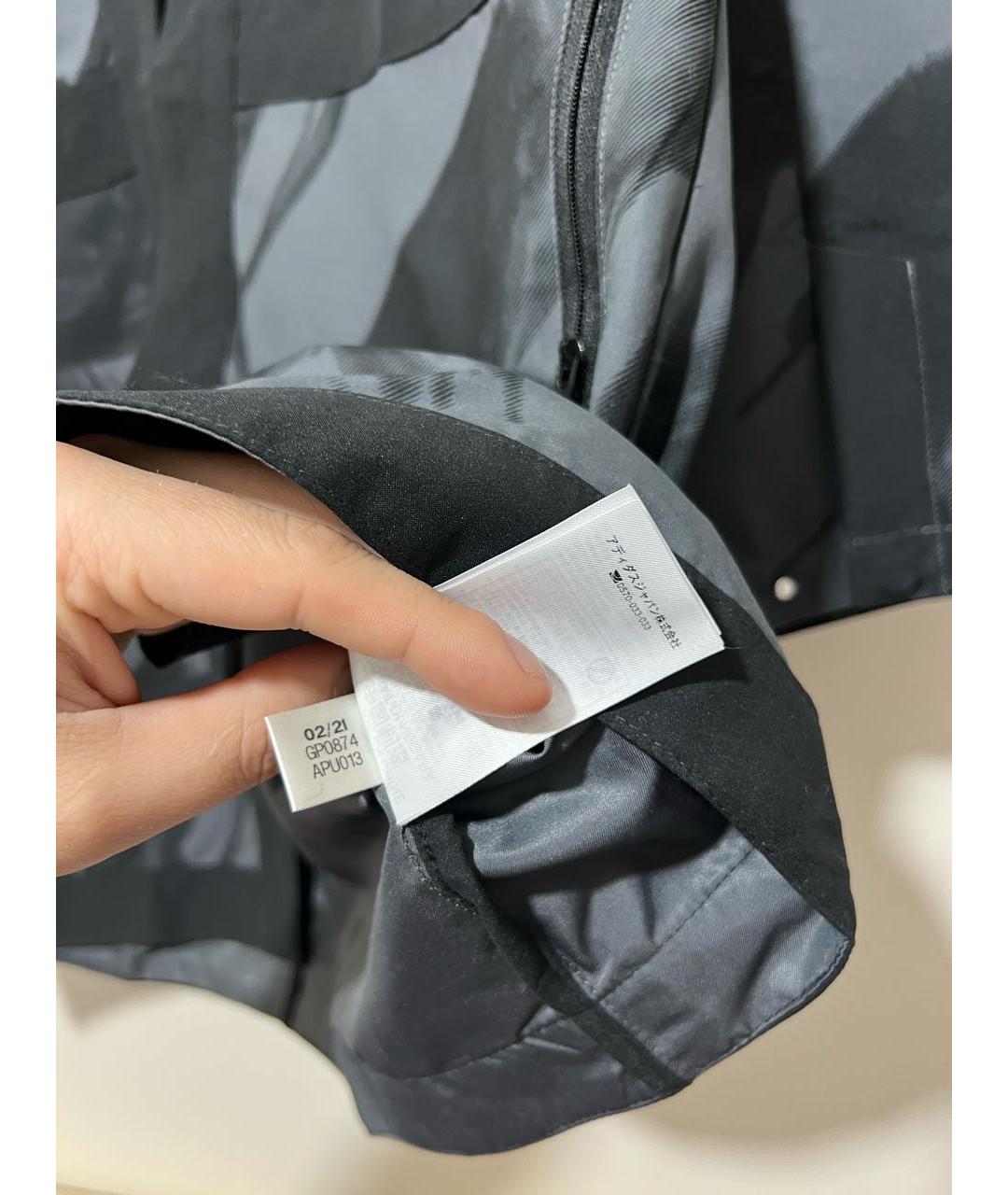 ADIDAS Черная полиэстеровая спортивная куртка, фото 8