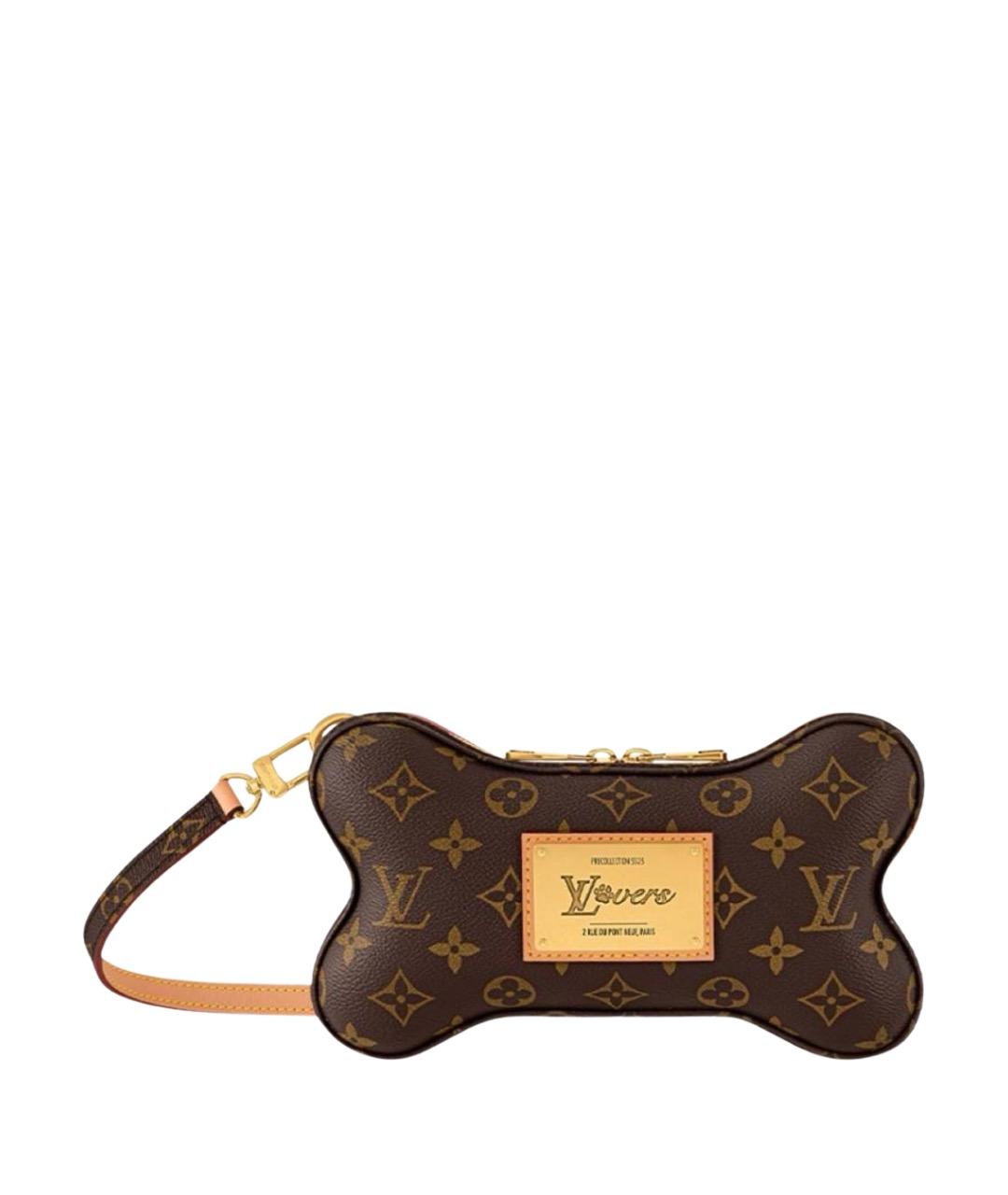 LOUIS VUITTON Коричневая сумка через плечо, фото 1