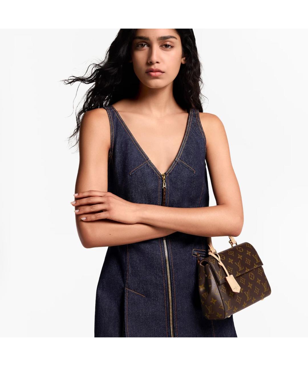 LOUIS VUITTON Коричневая сумка через плечо, фото 2