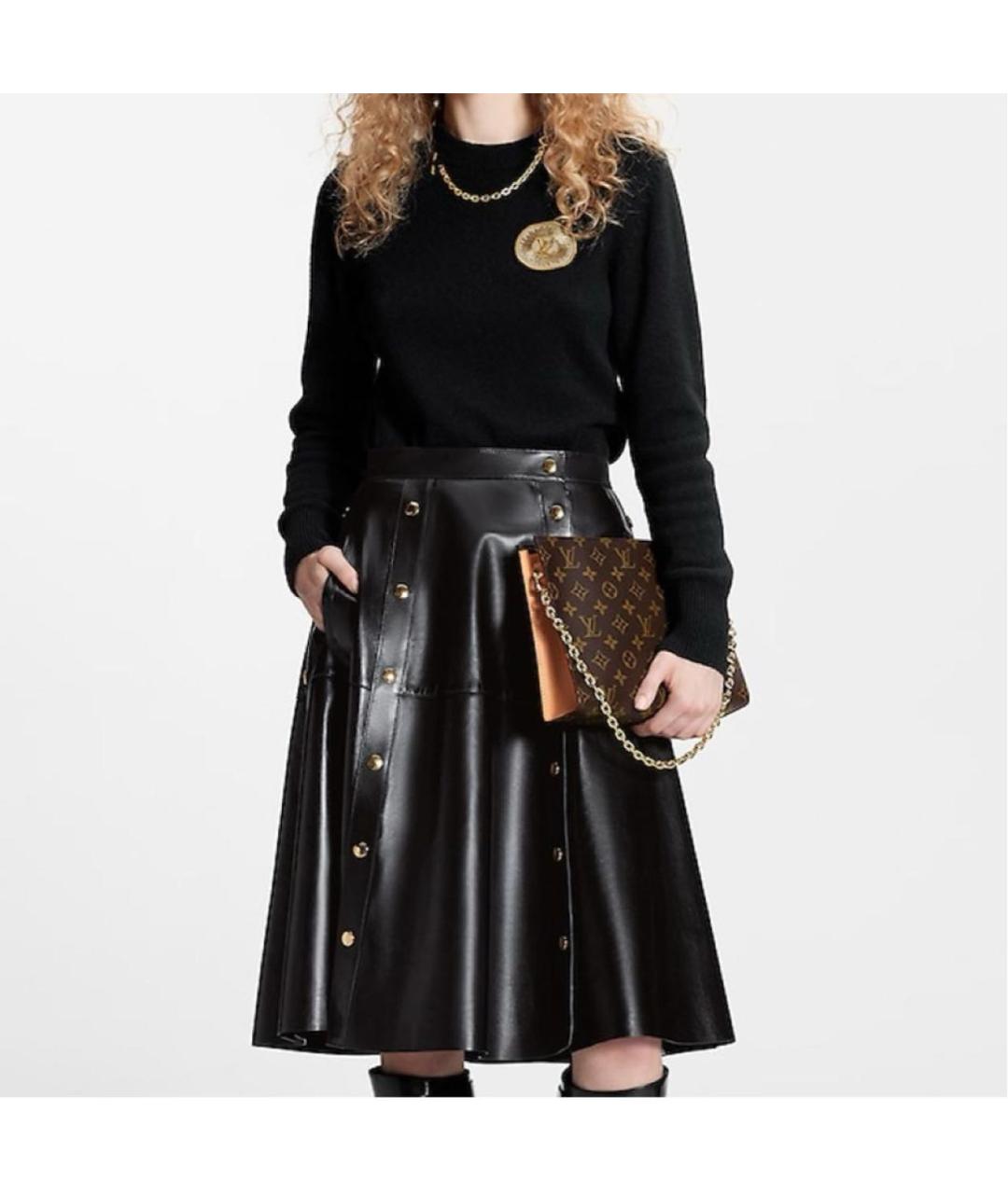 LOUIS VUITTON Коричневая сумка с короткими ручками, фото 3