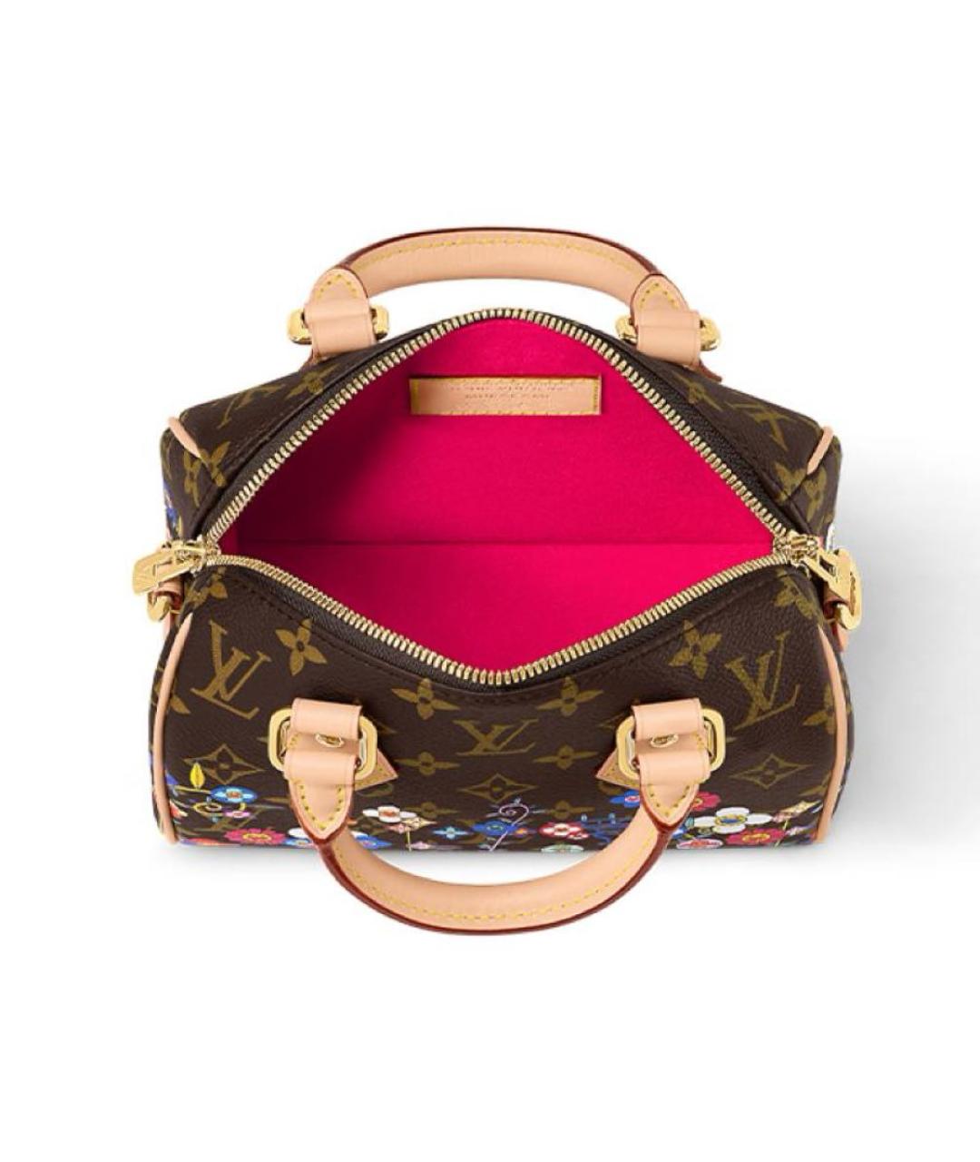 LOUIS VUITTON Коричневая сумка с короткими ручками, фото 5