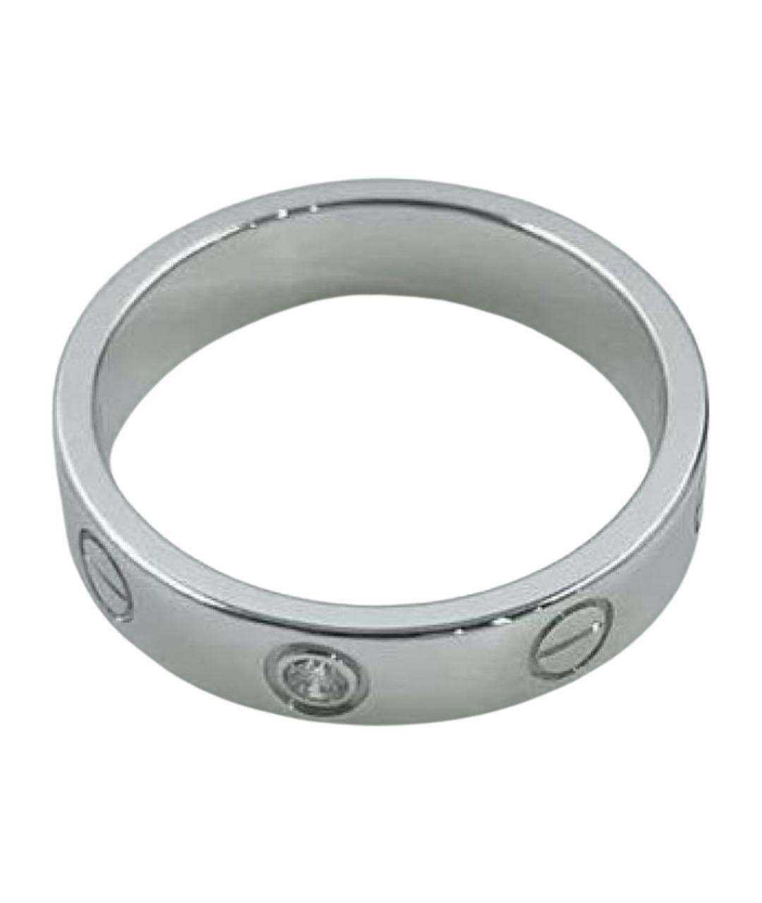 CARTIER Серебряное кольцо из белого золота, фото 1