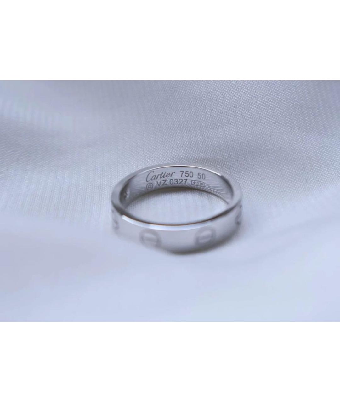 CARTIER Серебряное кольцо из белого золота, фото 2