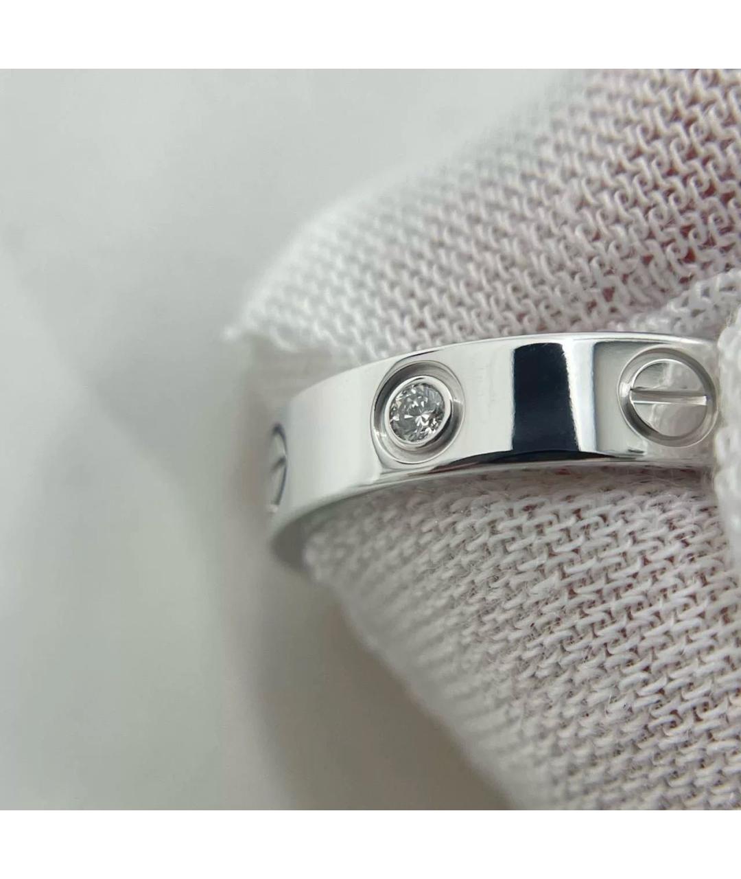 CARTIER Серебряное кольцо из белого золота, фото 6