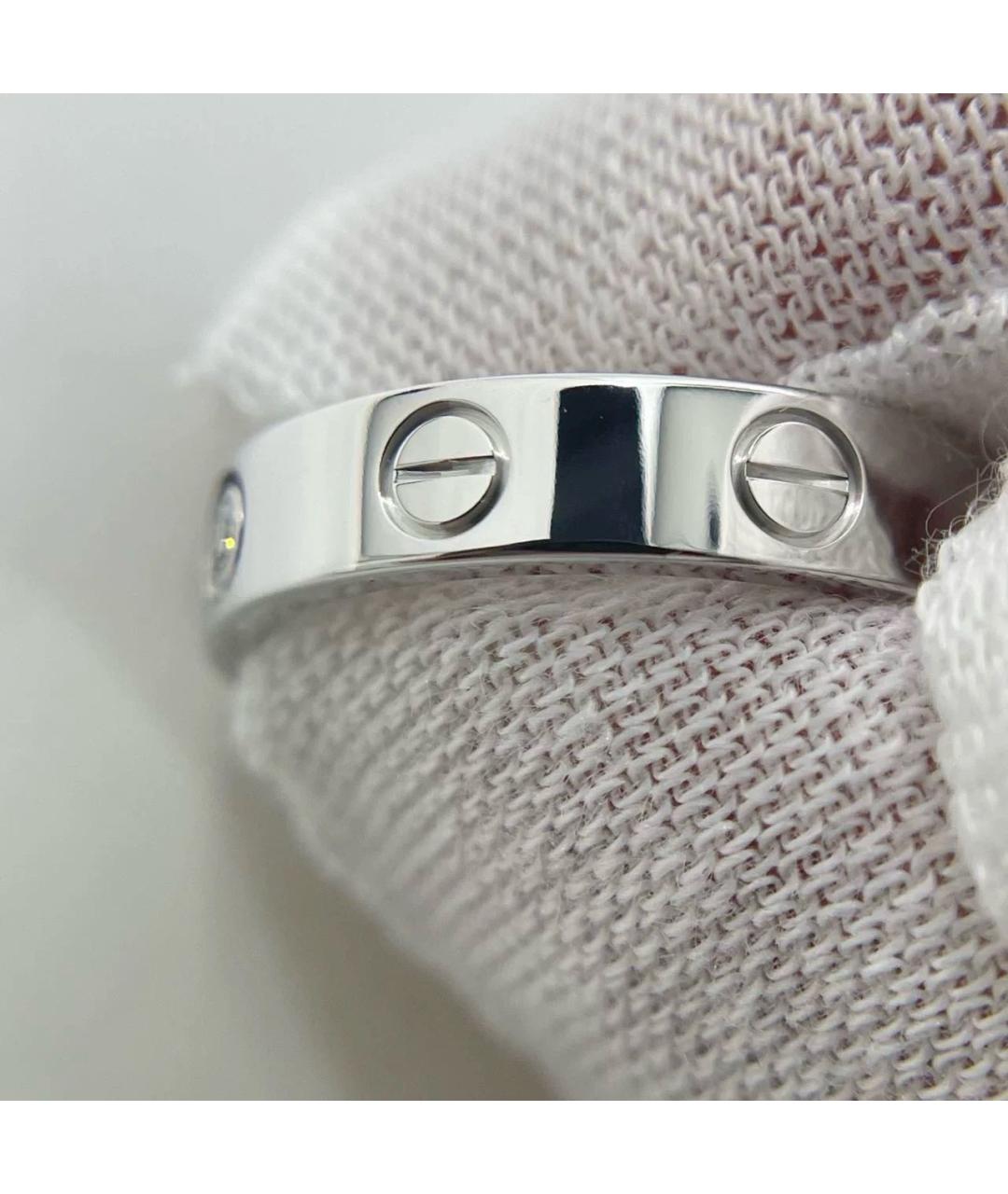 CARTIER Серебряное кольцо из белого золота, фото 7