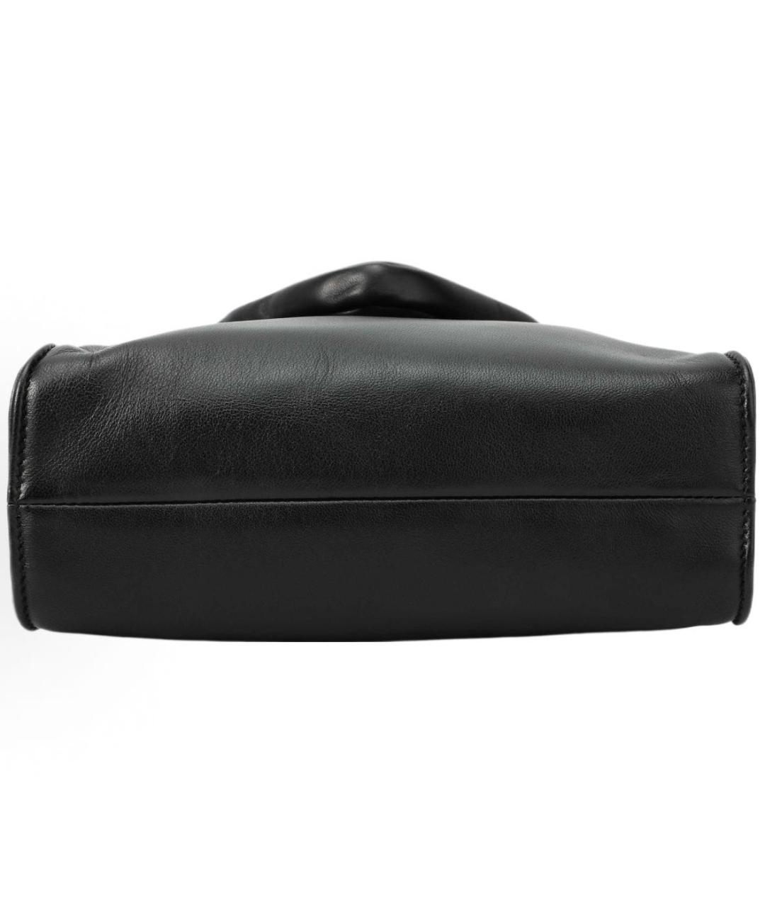 PRADA Черная кожаная сумка тоут, фото 5