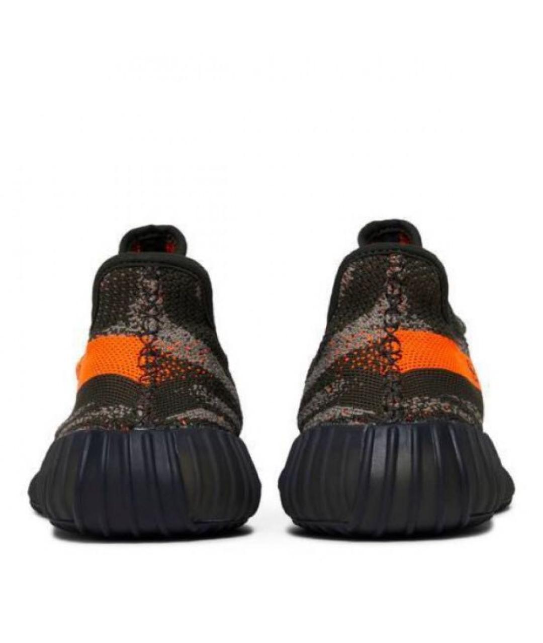 ADIDAS YEEZY Антрацитовые низкие кроссовки / кеды, фото 3