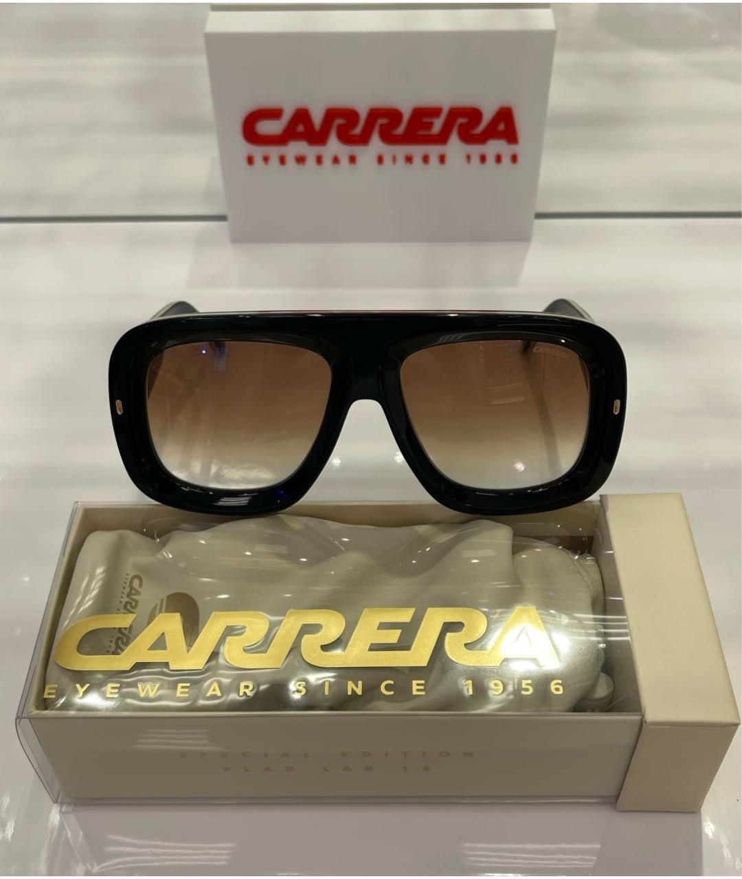 Carrera Черные пластиковые солнцезащитные очки, фото 6