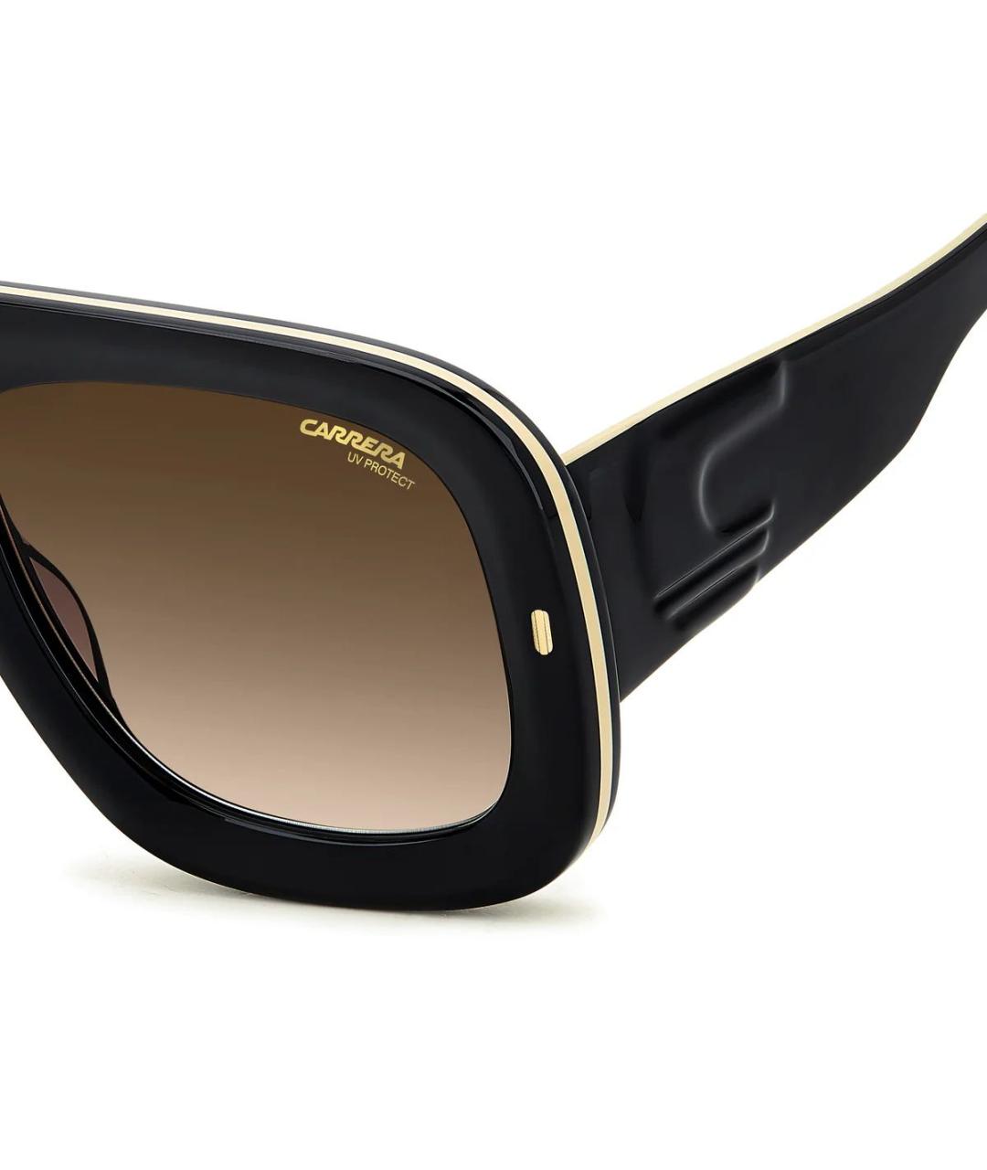 CARRERA Y CARRERA Черные пластиковые солнцезащитные очки, фото 2