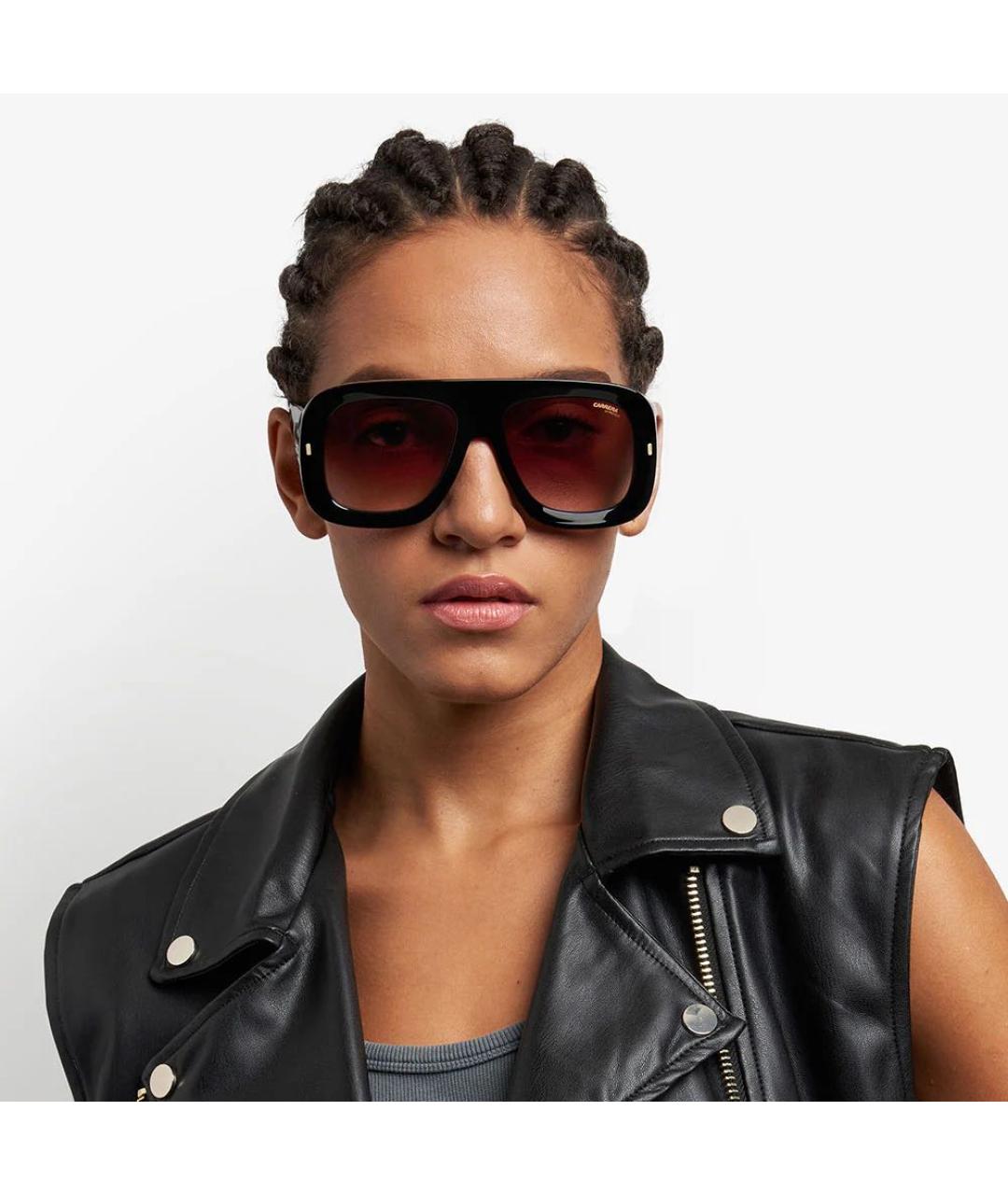 CARRERA Y CARRERA Черные пластиковые солнцезащитные очки, фото 8