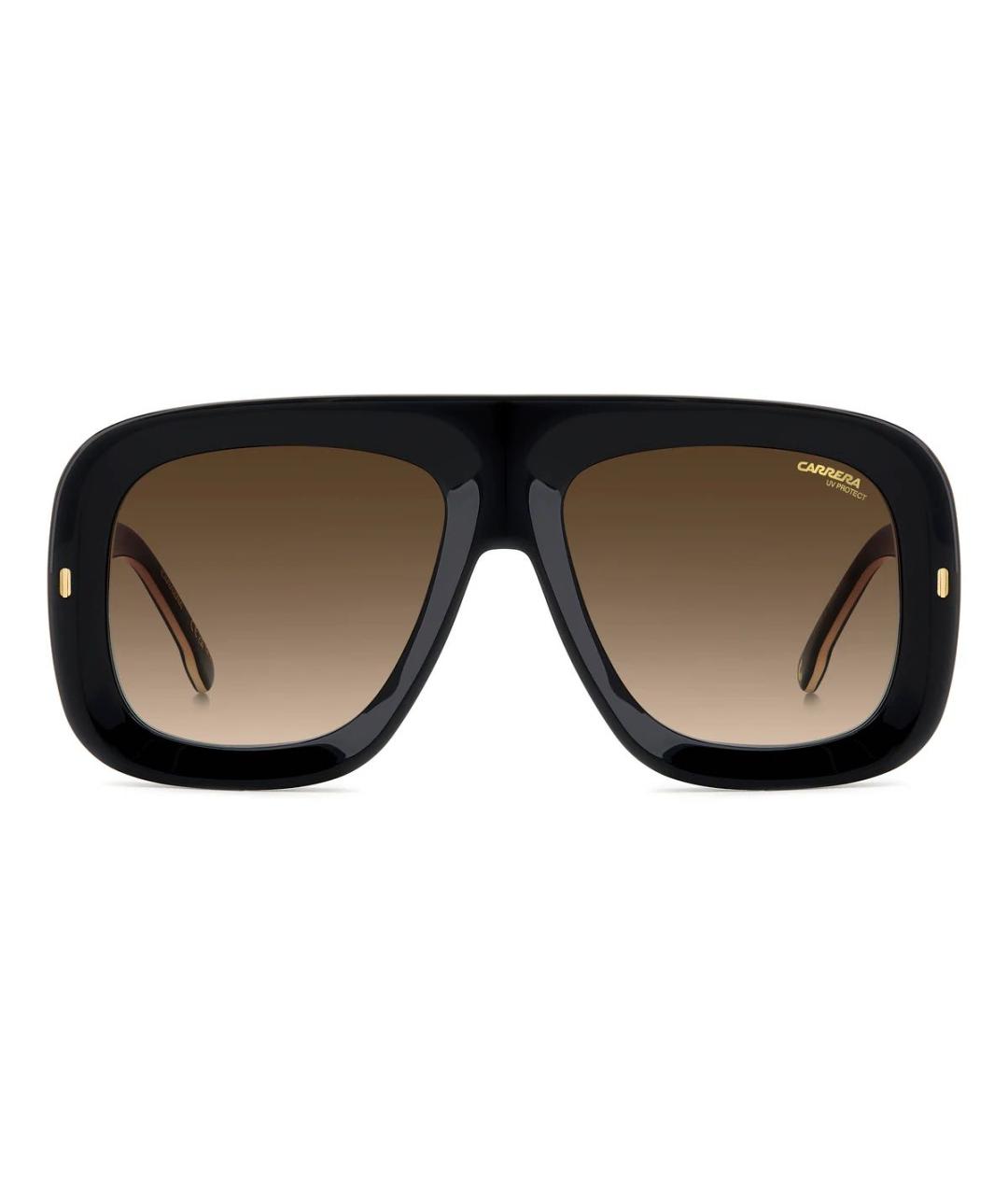 CARRERA Y CARRERA Черные пластиковые солнцезащитные очки, фото 4