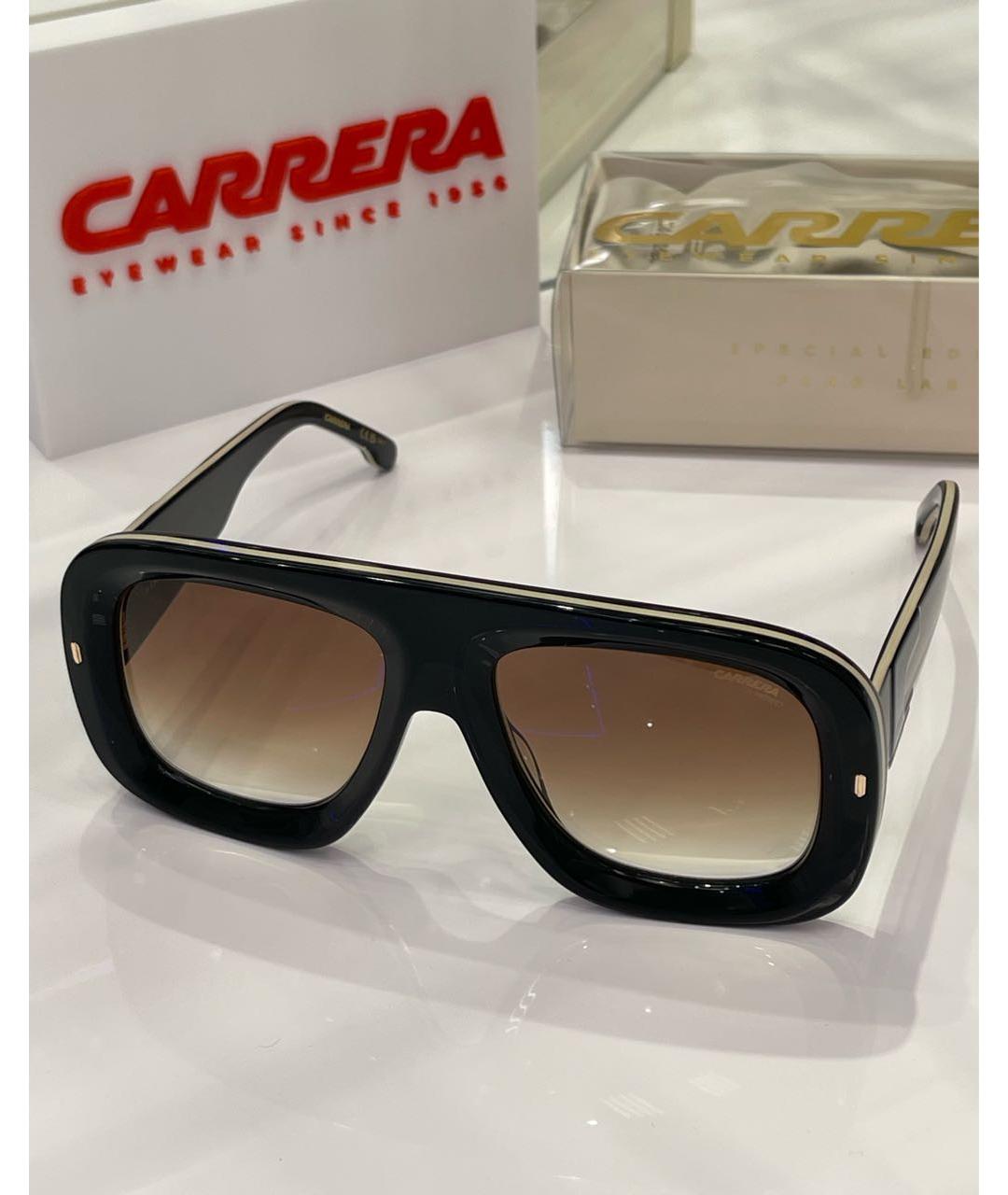 Carrera Черные пластиковые солнцезащитные очки, фото 2