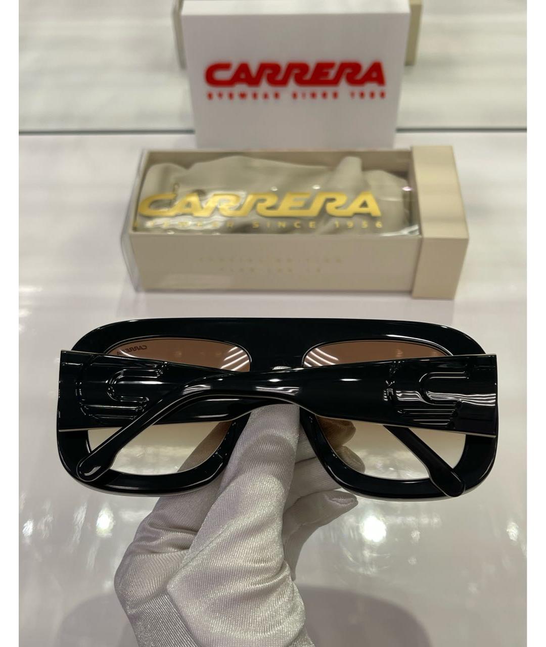 Carrera Черные пластиковые солнцезащитные очки, фото 8