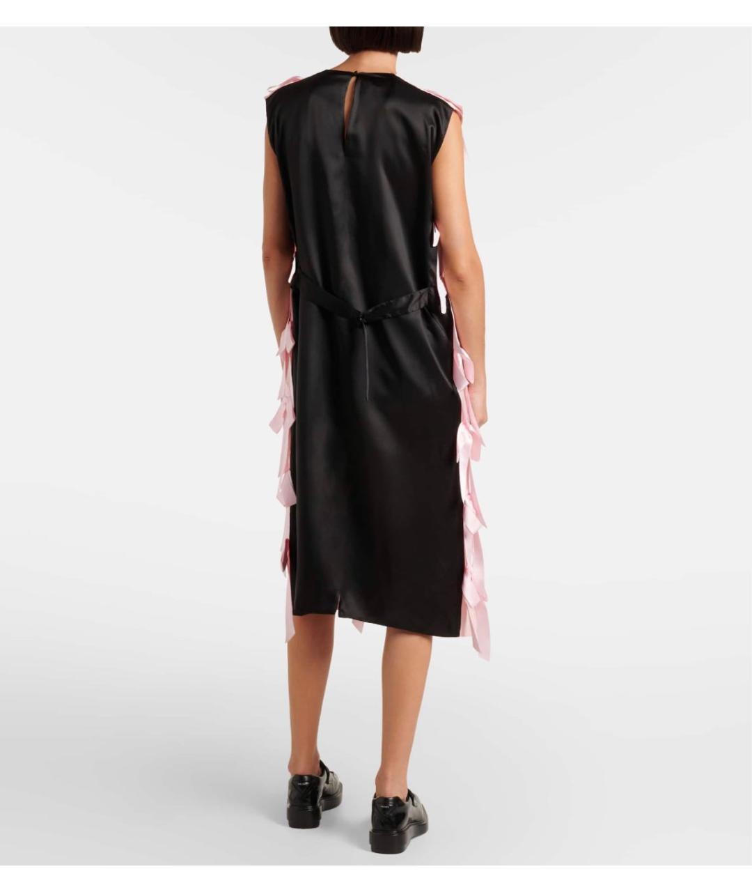 PRADA Розовое вискозное вечернее платье, фото 6