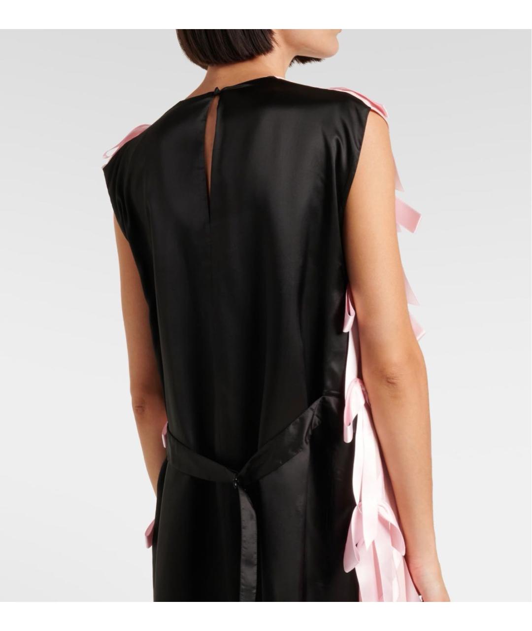 PRADA Розовое вискозное вечернее платье, фото 4